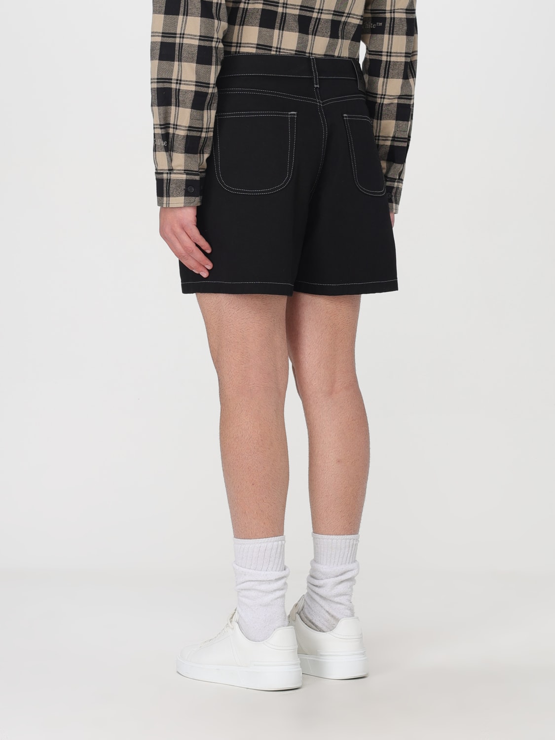 OFF-WHITE SHORT: Short homme Off-white, Noir - Img 3