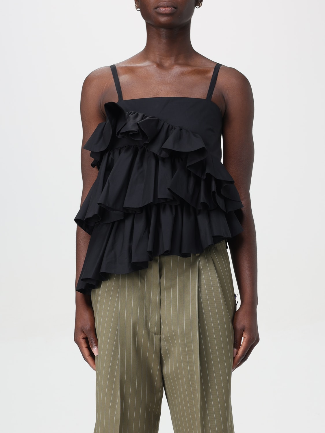 MSGM TOP: Top woman MSGM, Black - Img 1