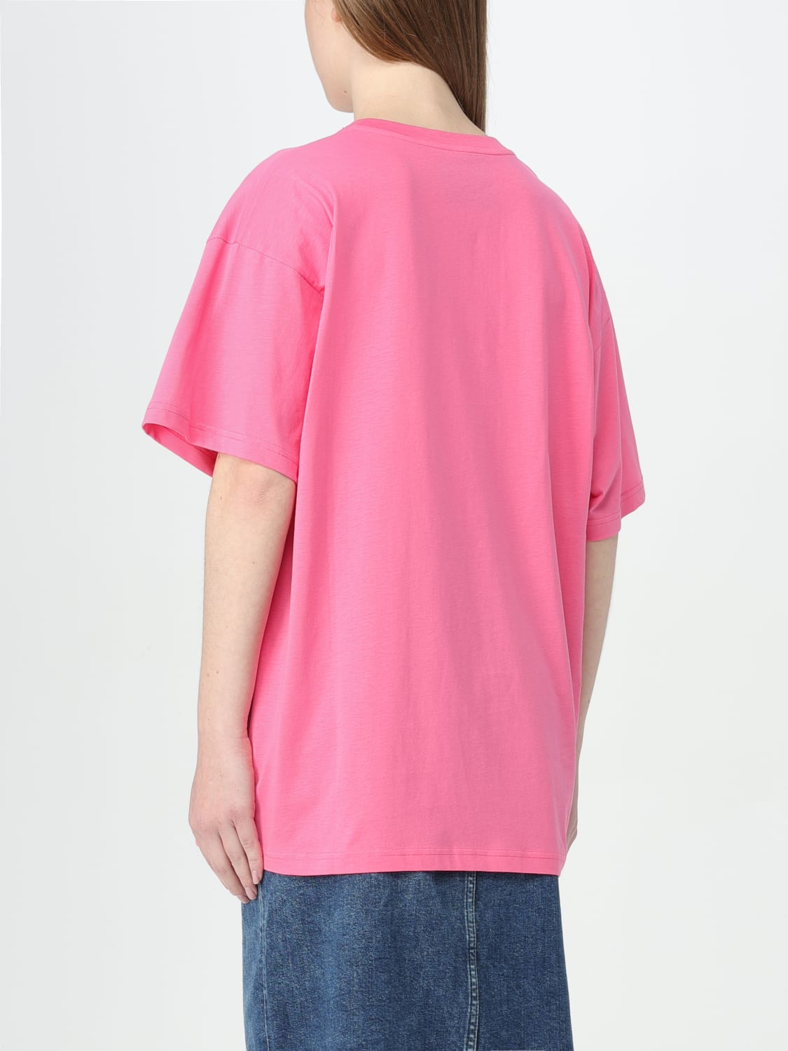 MOSCHINO COUTURE T-SHIRT: T-shirt woman Moschino Couture, Pink - Img 2