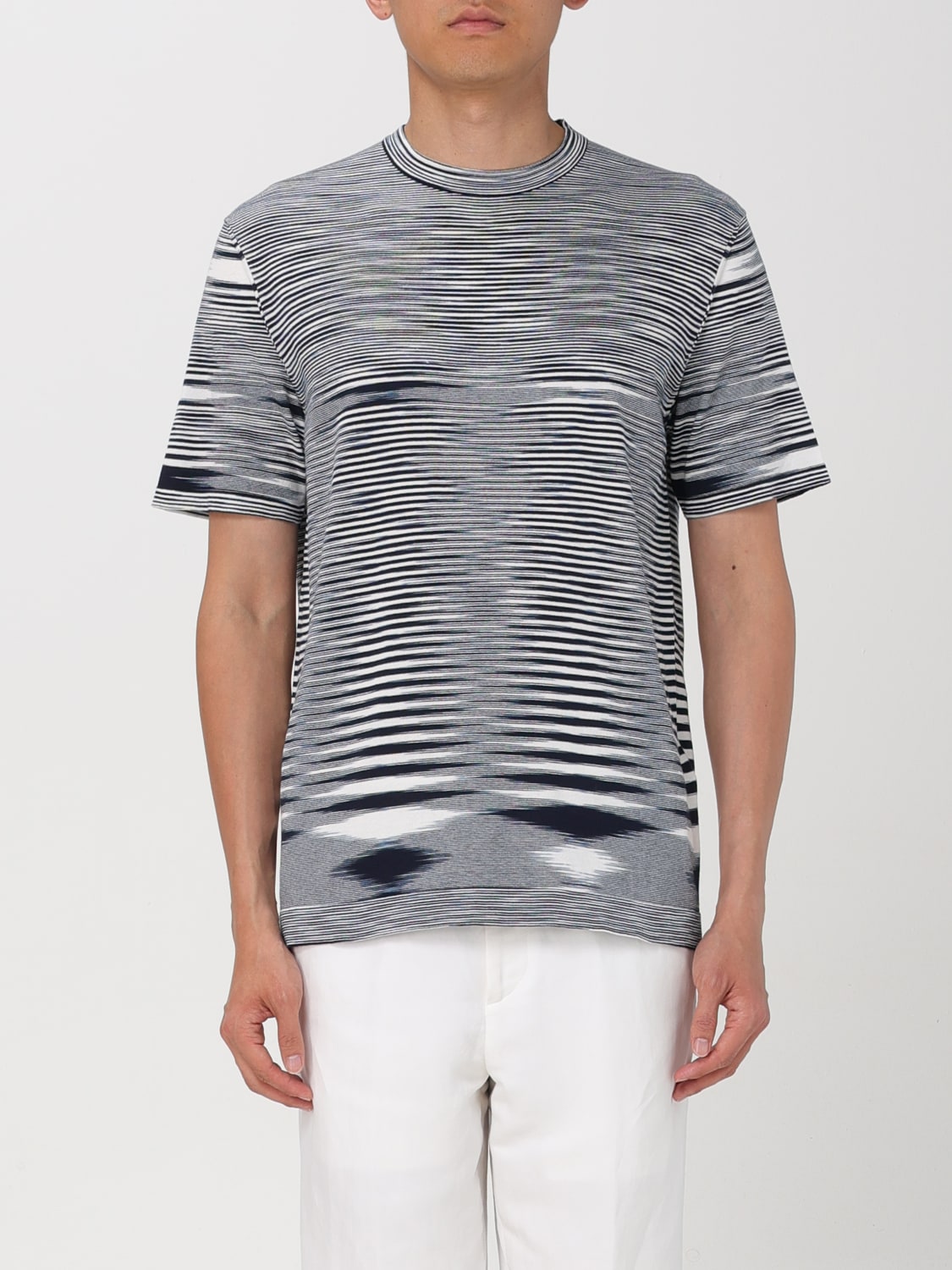 MISSONI T-SHIRT: Shirt men Missoni, Blue - Img 1