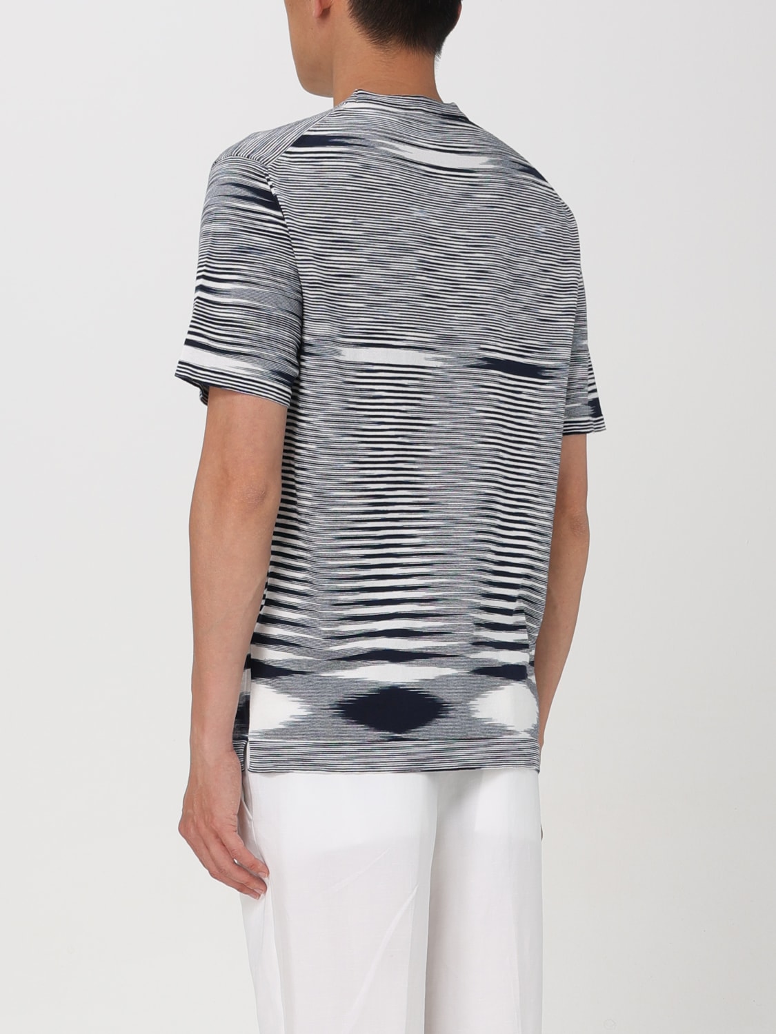 MISSONI T-SHIRT: Shirt men Missoni, Blue - Img 2