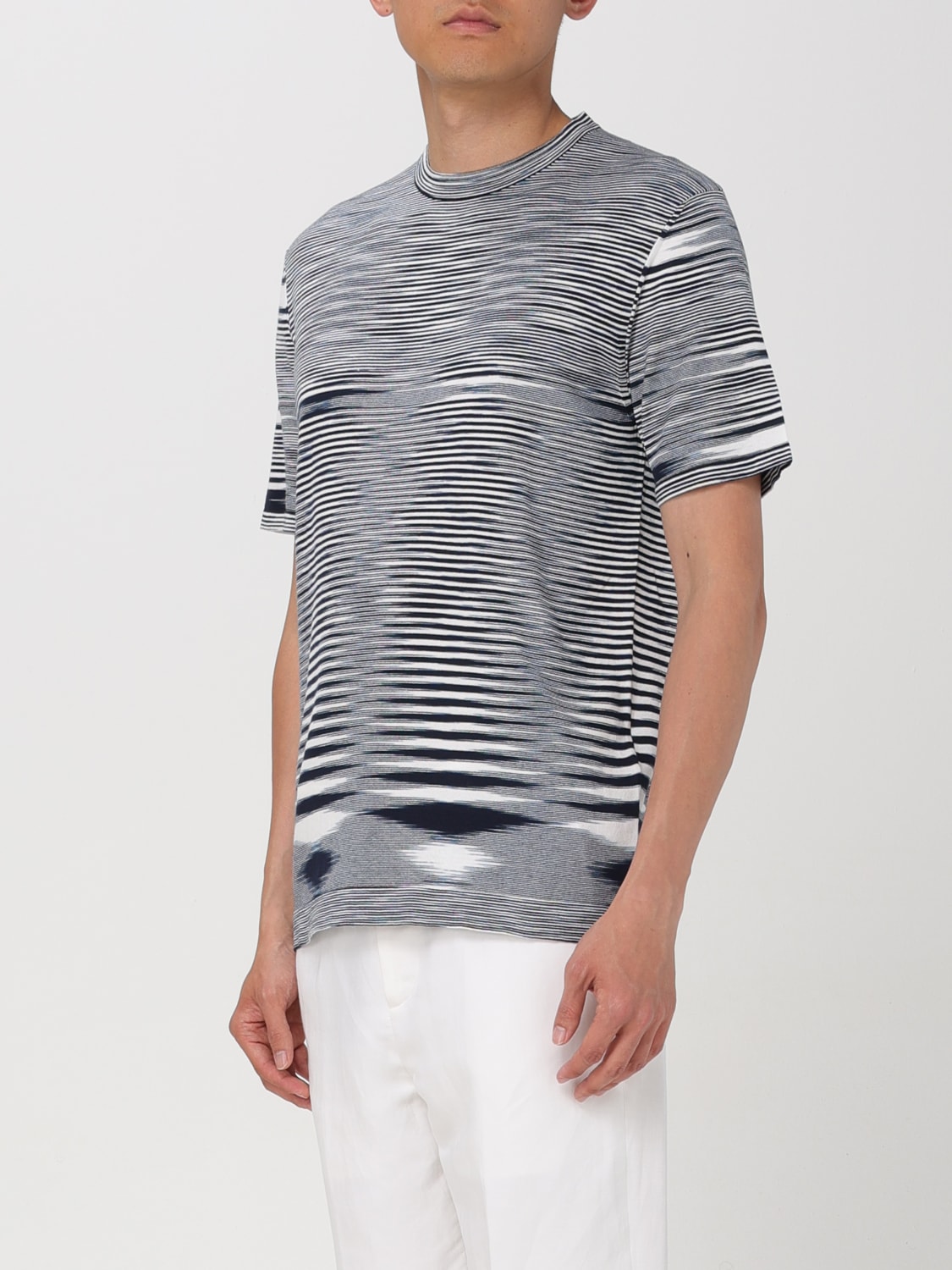 MISSONI T-SHIRT: Shirt men Missoni, Blue - Img 3