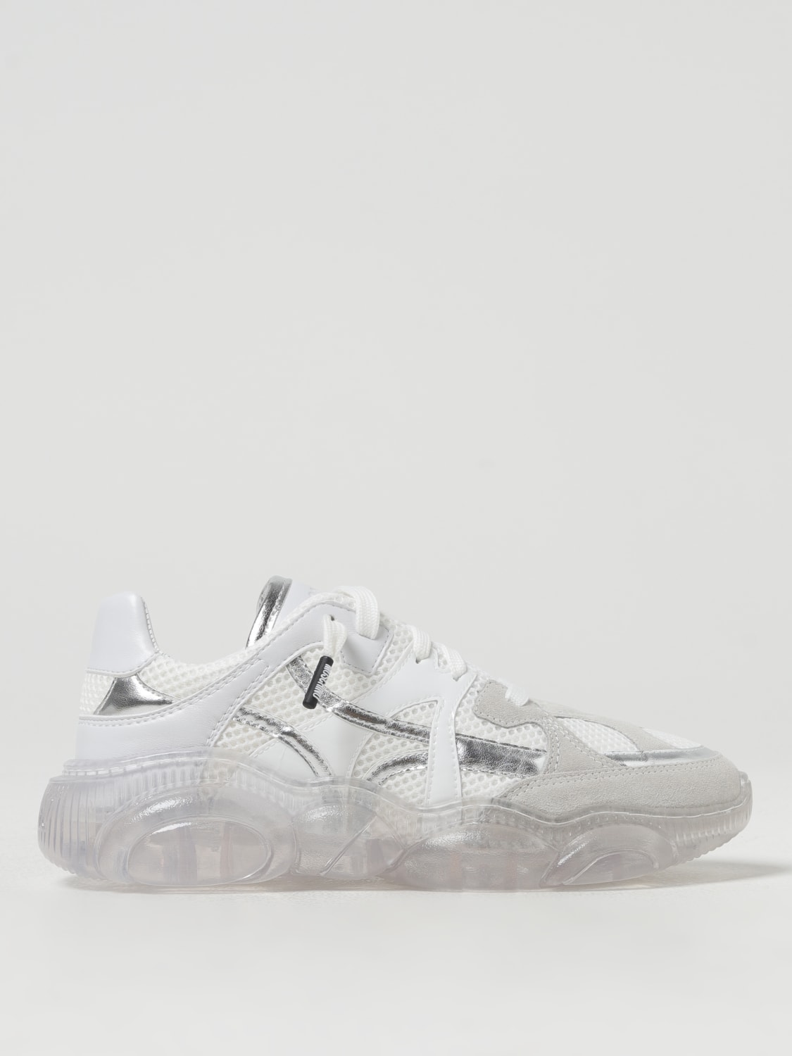 MOSCHINO COUTURE SNEAKERS: Sneakers woman Moschino Couture, White - Img 1