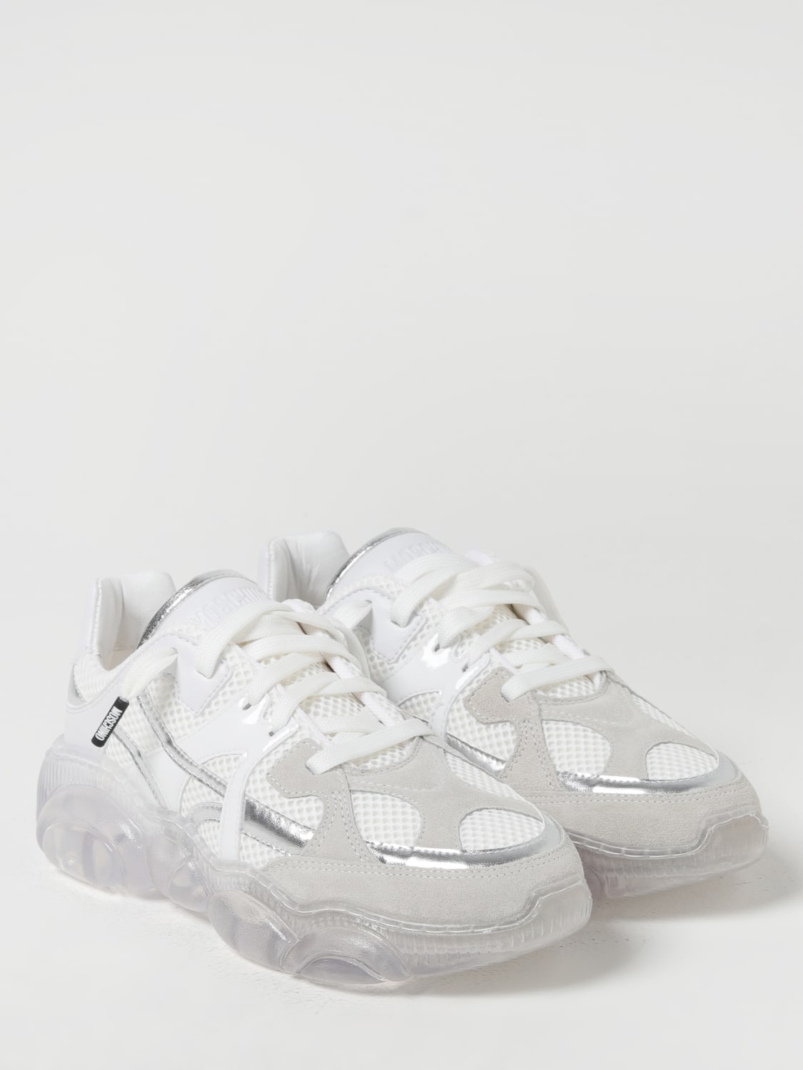 MOSCHINO COUTURE SNEAKERS: Sneakers woman Moschino Couture, White - Img 2