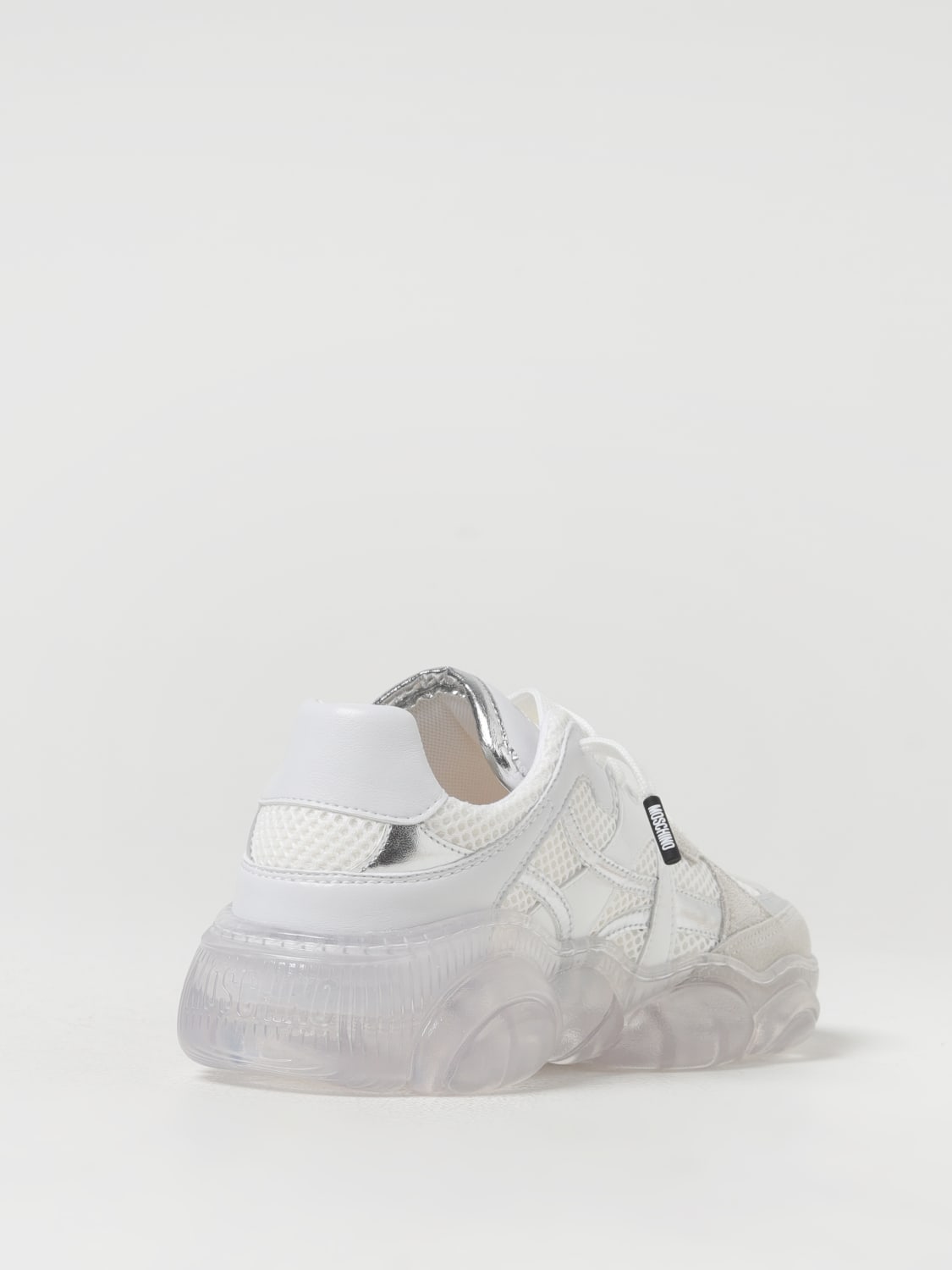 MOSCHINO COUTURE SNEAKERS: Sneakers woman Moschino Couture, White - Img 3