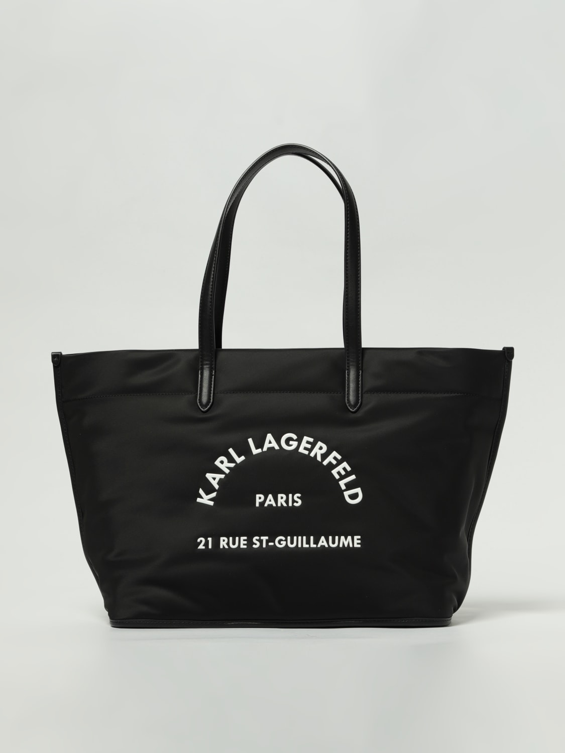 KARL LAGERFELD SAC CABAS: Sac à dos femme Karl Lagerfeld, Noir - Img 1