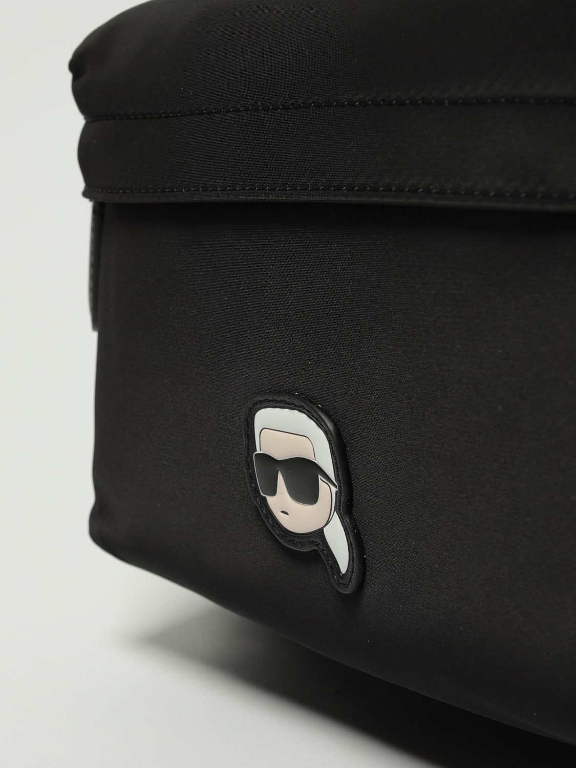 KARL LAGERFELD BACKPACK: Backpack woman Karl Lagerfeld, Black - Img 3