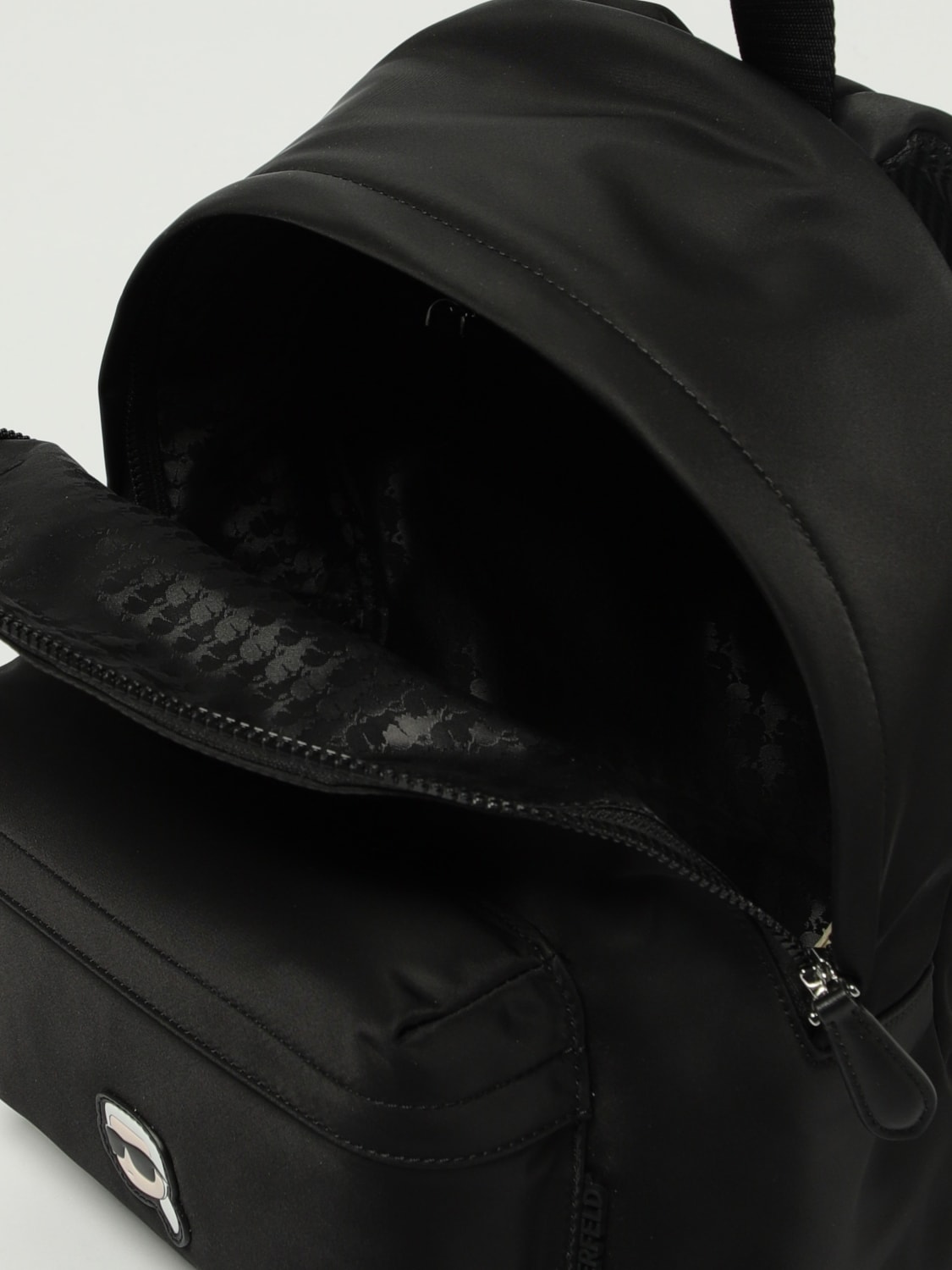 KARL LAGERFELD BACKPACK: Backpack woman Karl Lagerfeld, Black - Img 4