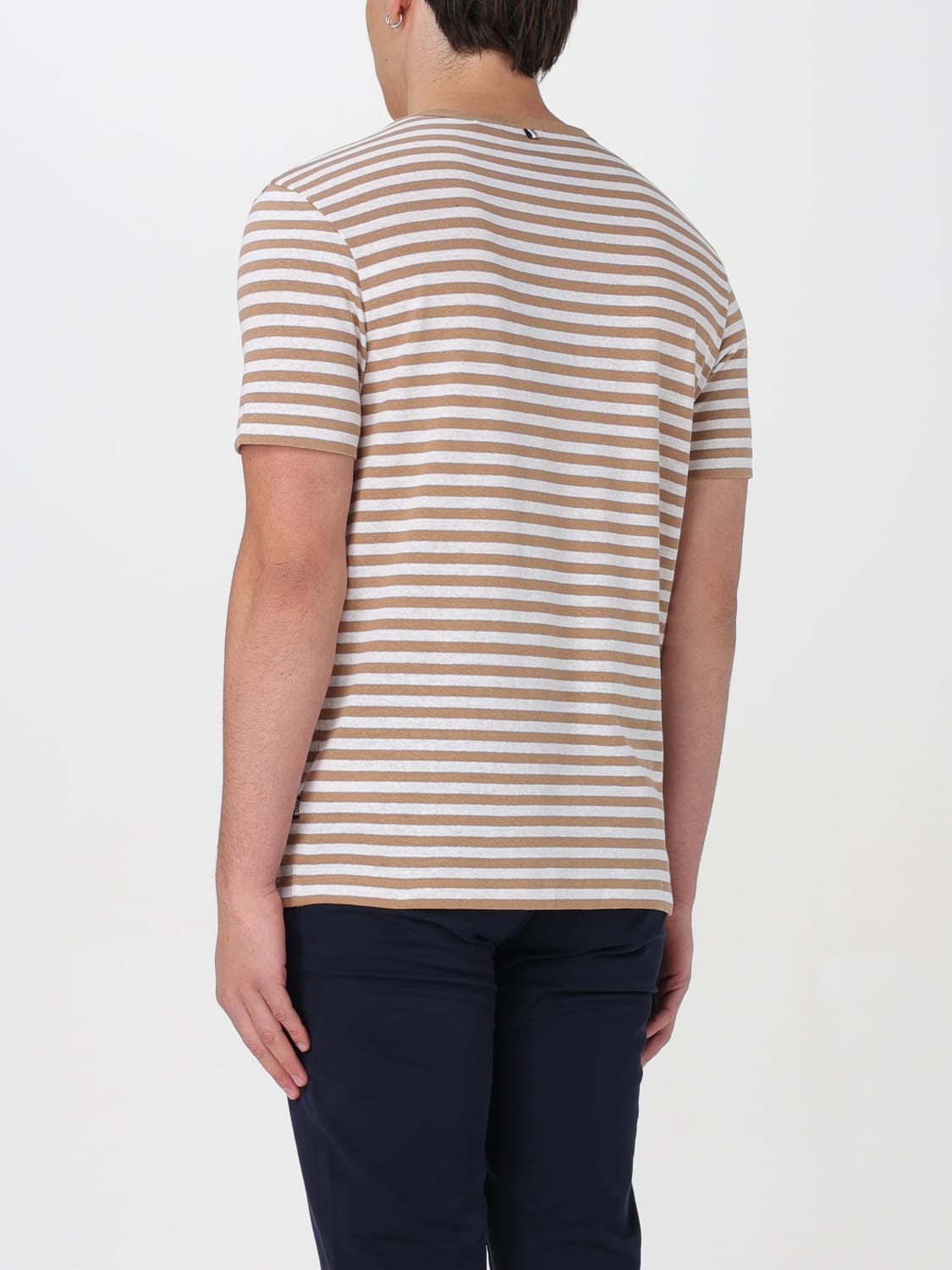 BOSS T-SHIRT: T-shirt men Boss, Beige - Img 2