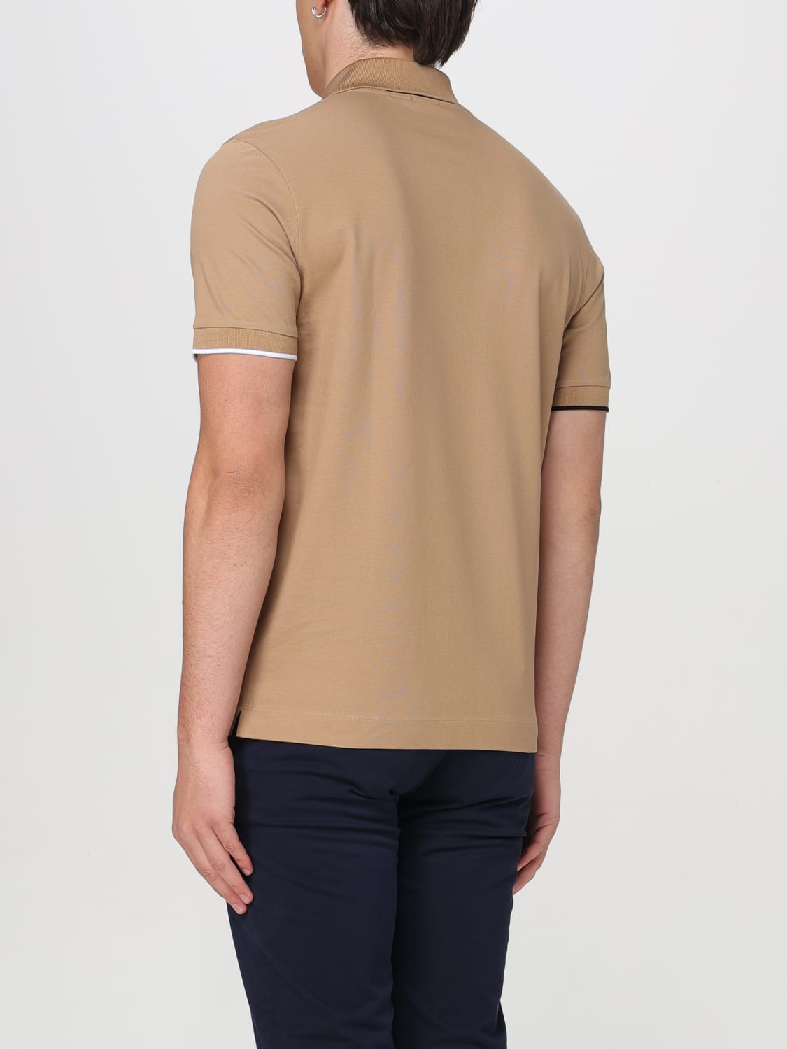 BOSS POLO SHIRT: Polo shirt men Boss, Beige - Img 2