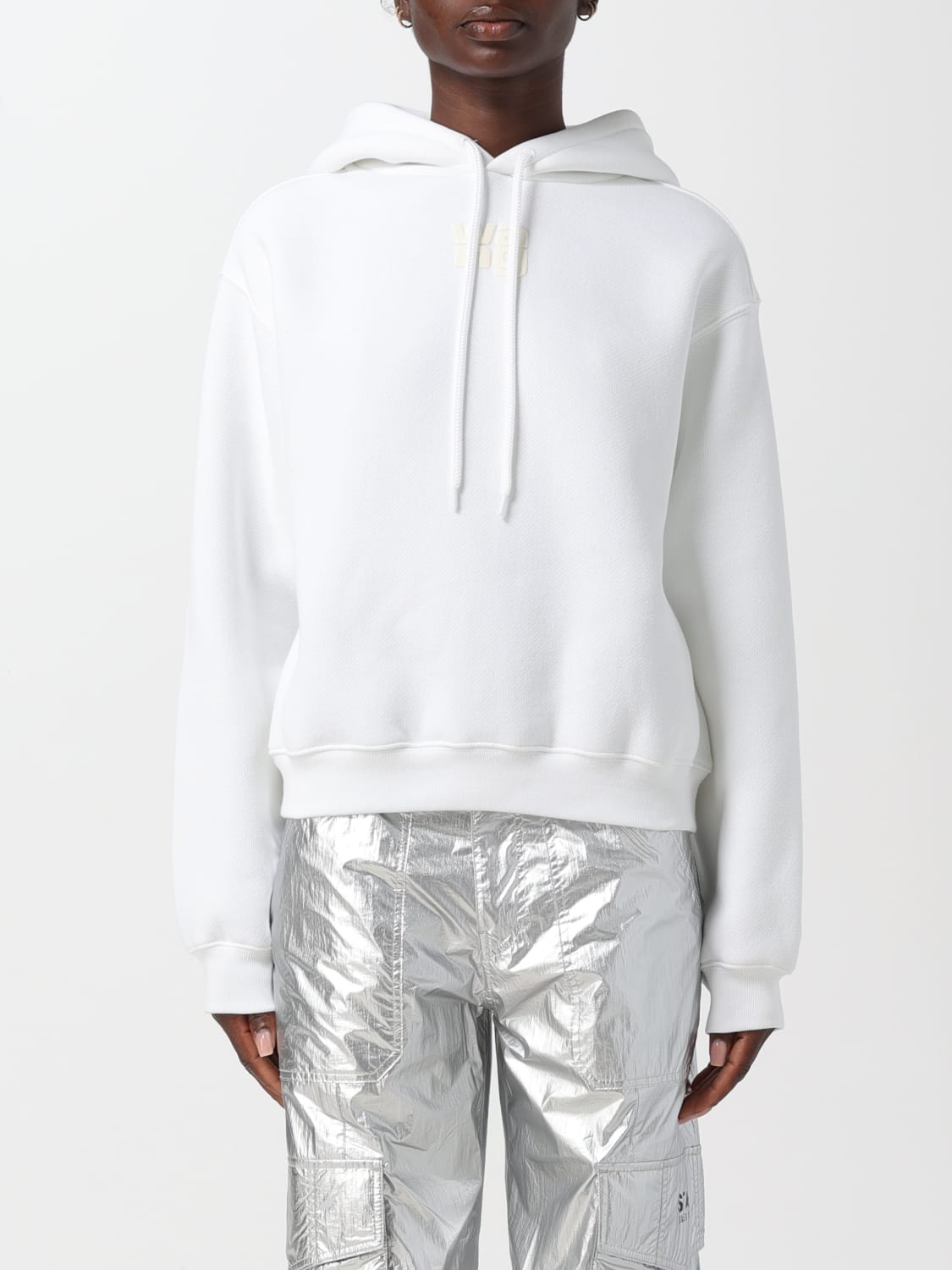 T BY ALEXANDER WANG Sweat shirt femme Blanc Sweat Shirt T by Alexander Wang 4CC3222069 en ligne sur GIGLIO.COM