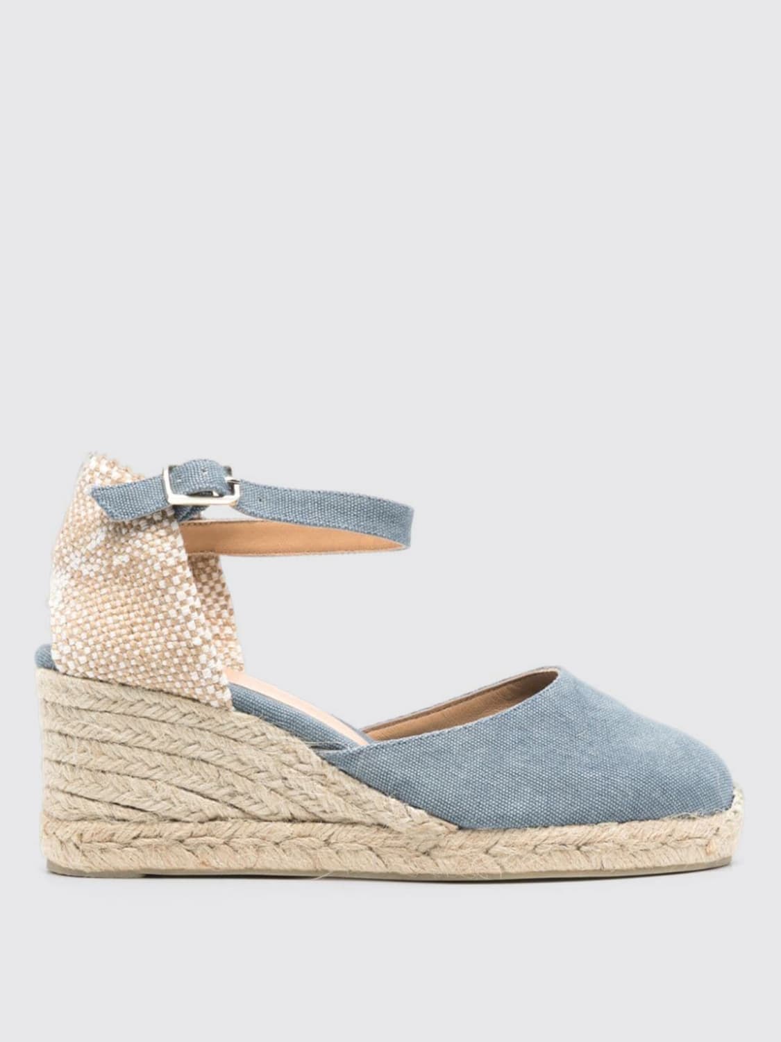 CASTAÑER WEDGE SHOES: Shoes woman CastaÑer, Blue - Img 1