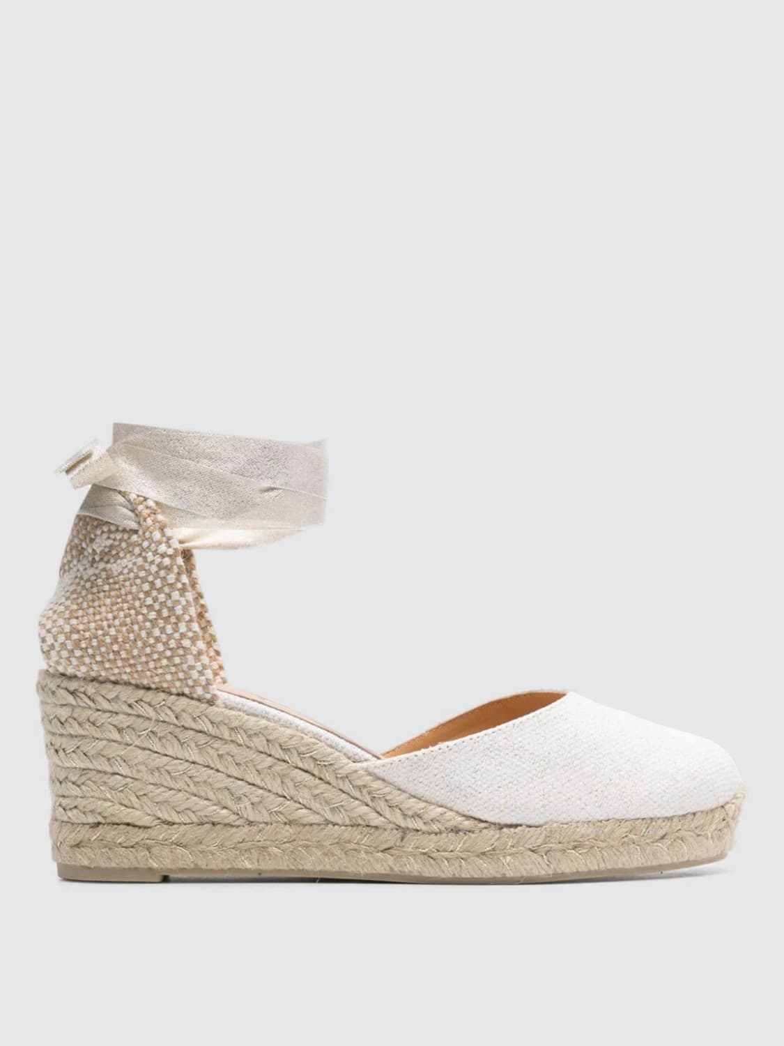 CASTAÑER WEDGE SHOES: Shoes woman CastaÑer, White - Img 1