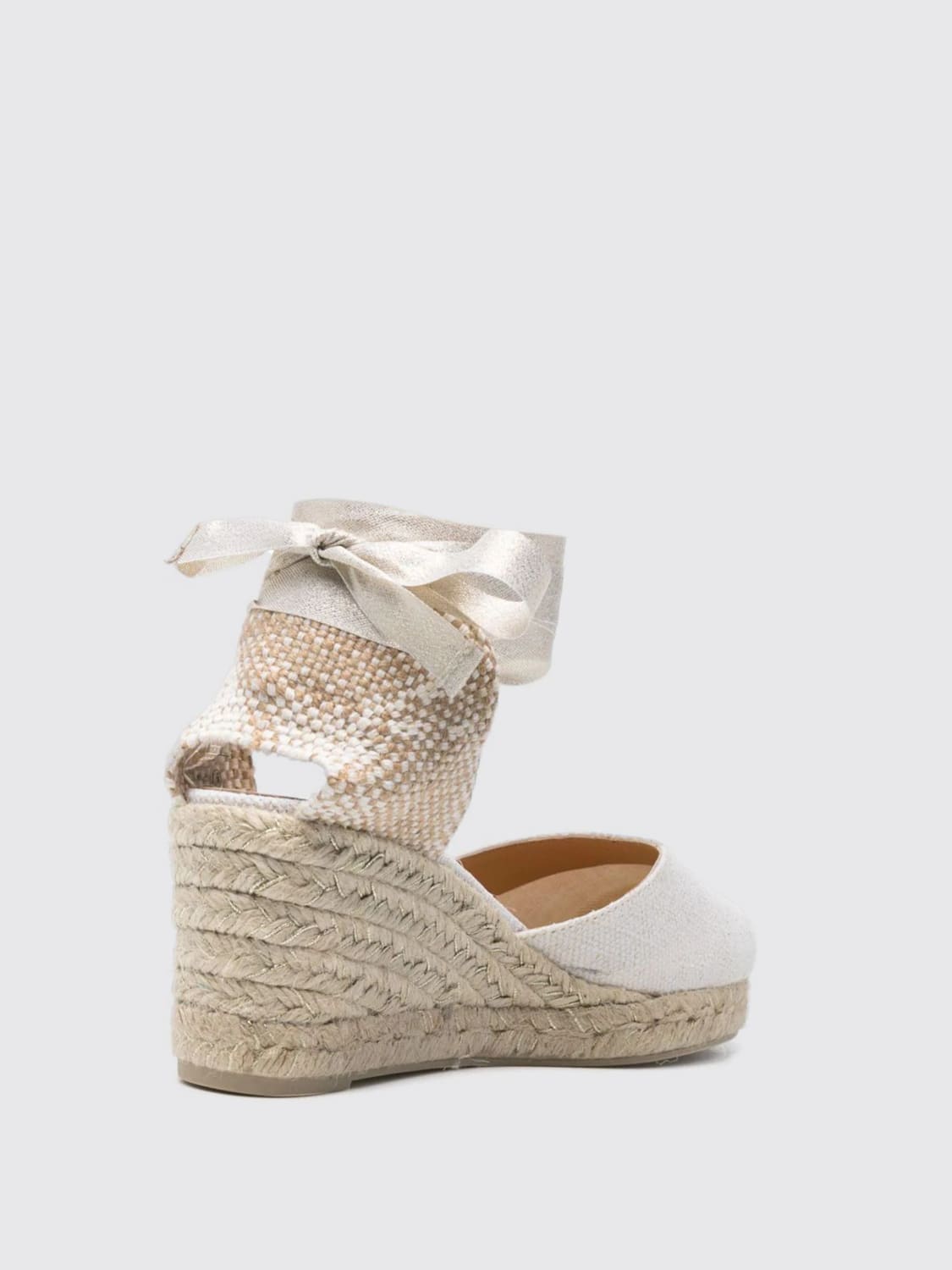 CASTAÑER WEDGE SHOES: Shoes woman CastaÑer, White - Img 2