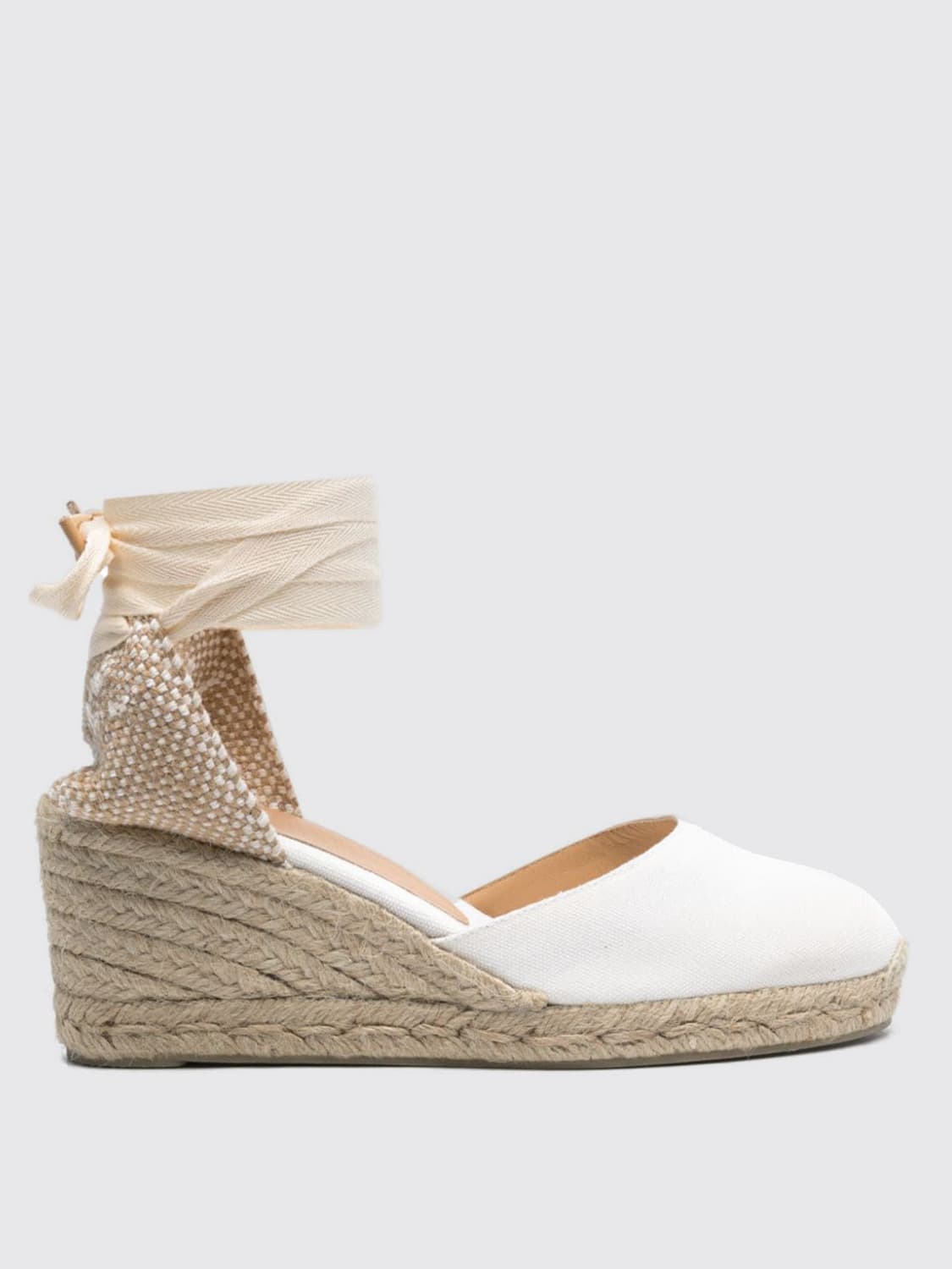 CASTAÑER WEDGE SHOES: Shoes woman CastaÑer, White - Img 1