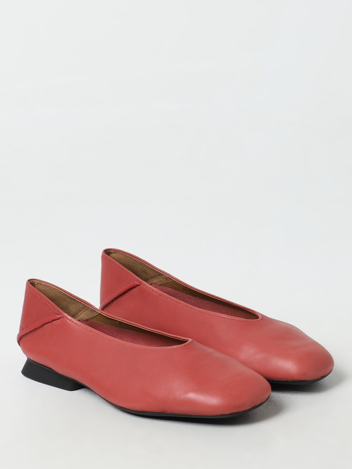 Camper Outlet Ballerina Casi Myra in pelle Rosso Ballerine Camper K201253 028 online su GIGLIO.COM