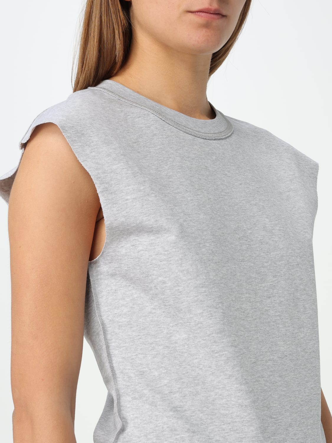 RABANNE TOP: T-shirt femme Rabanne, Gris - Img 5