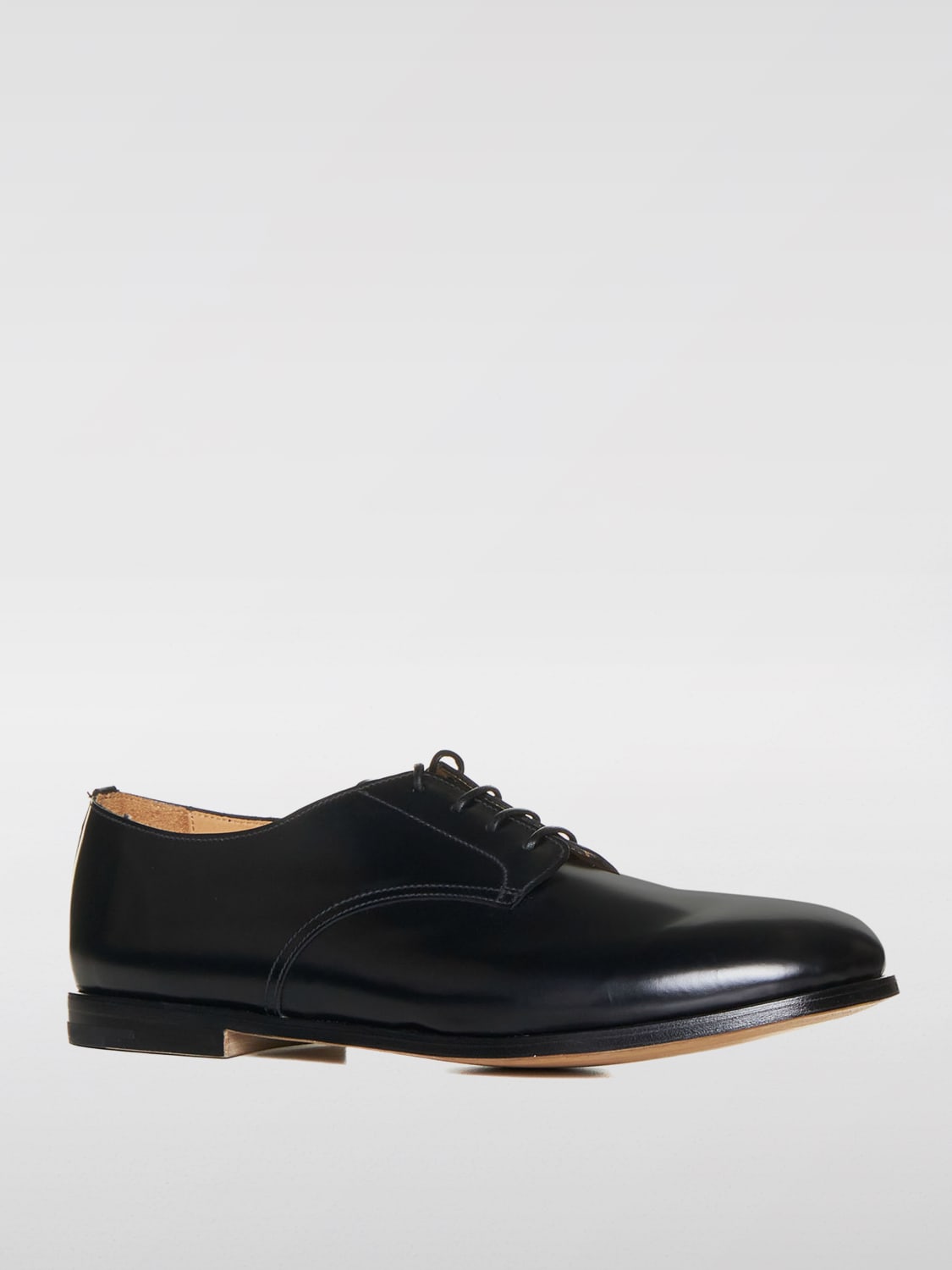 PREMIATA SCARPE STRINGATE: Derby Premiata in pelle spazzolata , Nero - Img 2