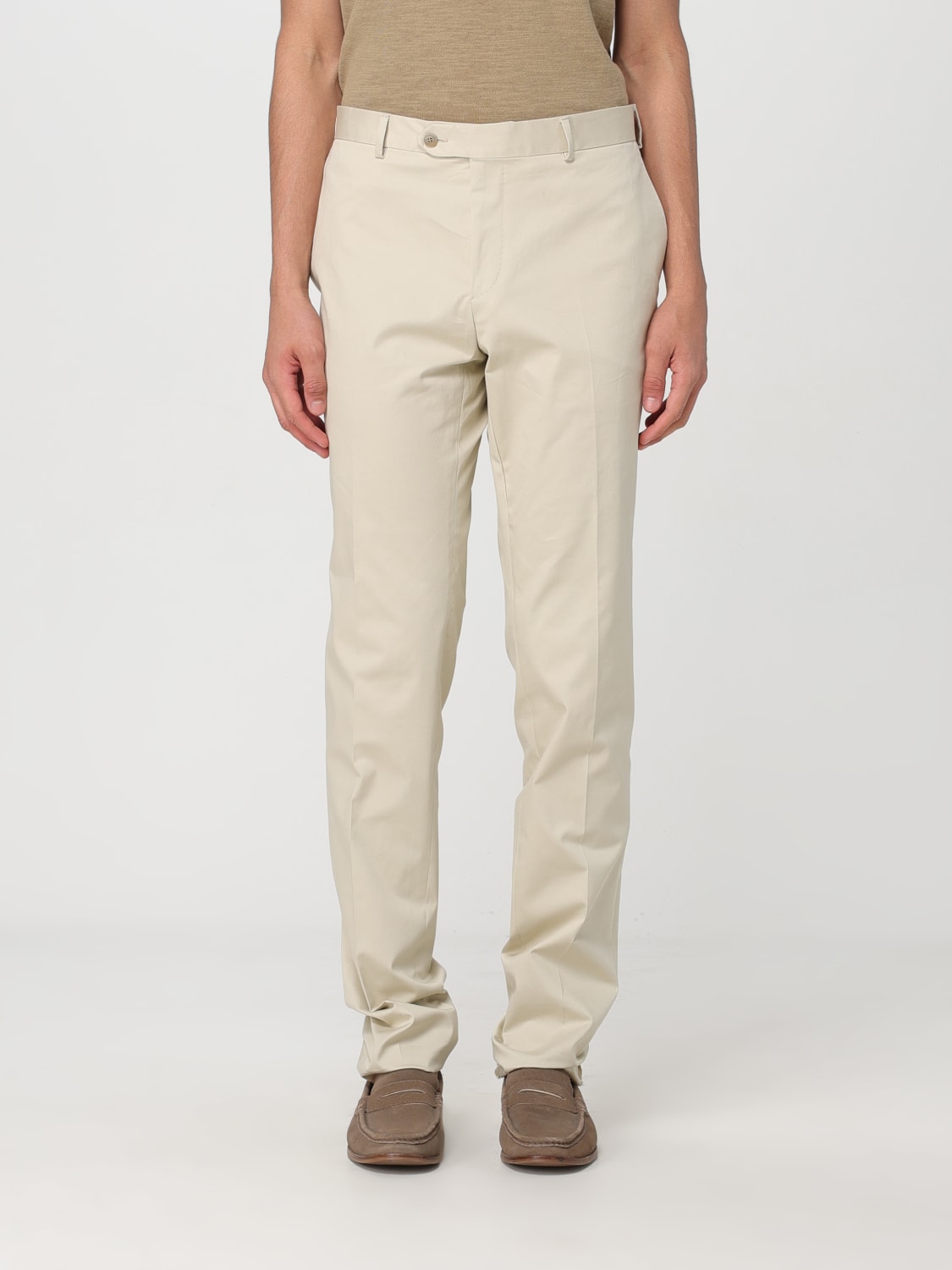 LUIGI BIANCHI PANTS: Pants men Luigi Bianchi, Multicolor - Img 1