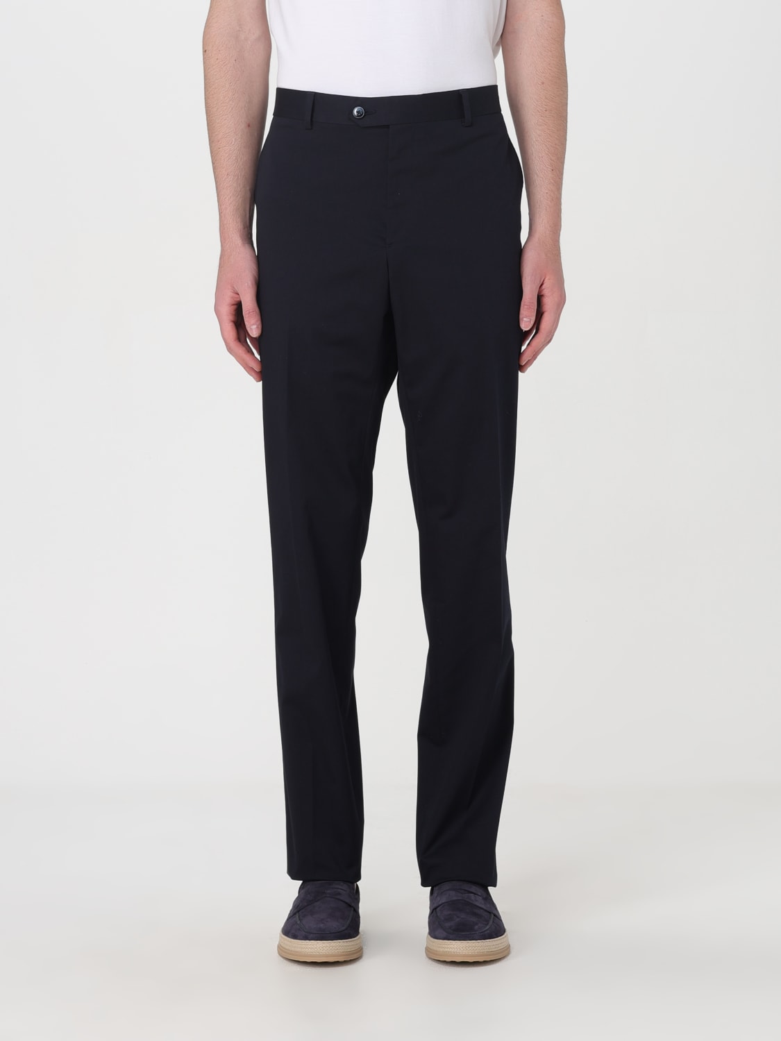 LUIGI BIANCHI PANTS: Pants men Luigi Bianchi, Blue - Img 1