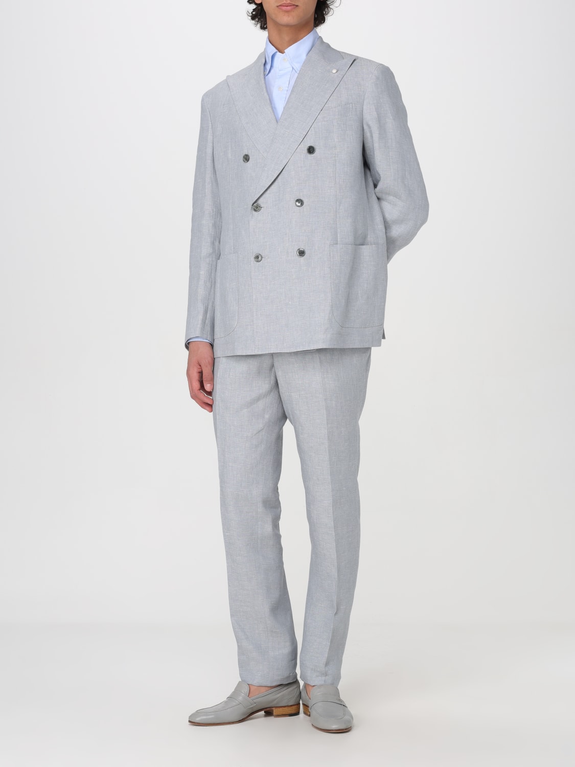 LUIGI BIANCHI SUIT: Suit men Luigi Bianchi, Grey - Img 2