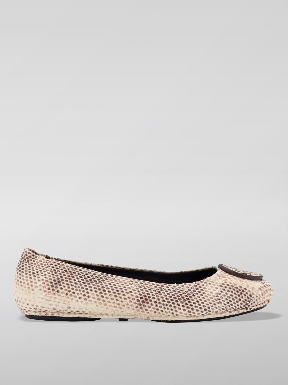 Giglio Ballerina Tory Burch in pelle stampa pitone
