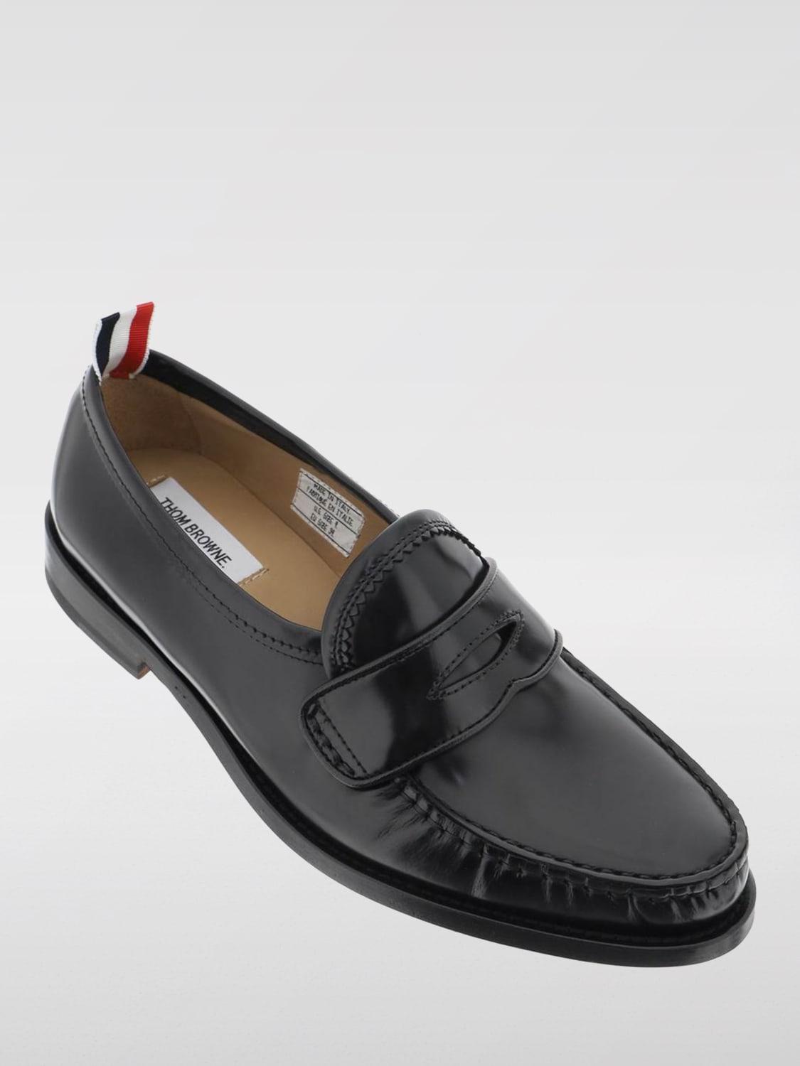 THOM BROWNE: Loafers woman - Black | Thom Browne loafers