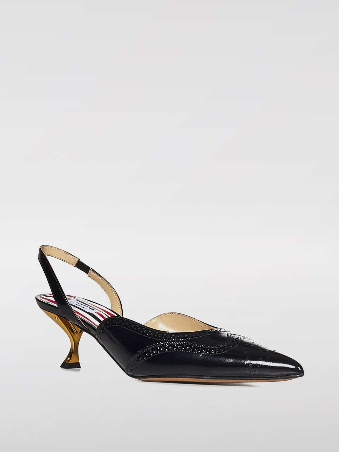 THOM BROWNE HIGH HEEL SHOES: Shoes woman Thom Browne, Black - Img 2