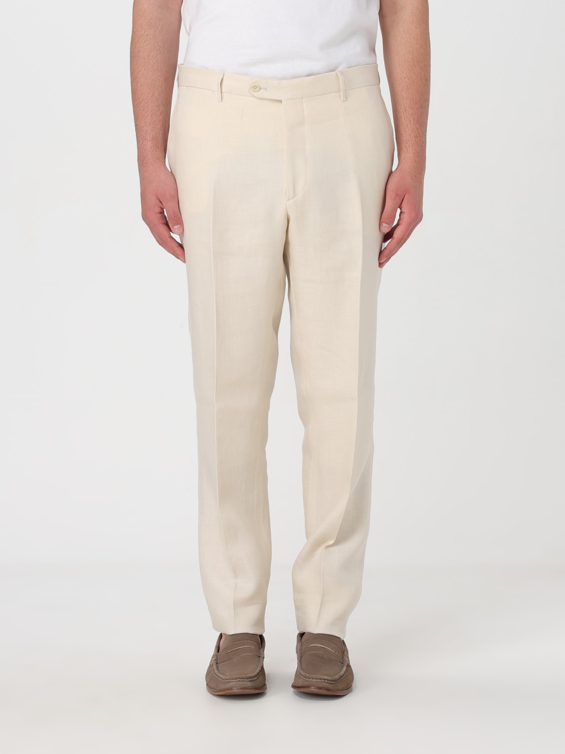 TAGLIATORE SUIT: Suit men Tagliatore, Cream - Img 6