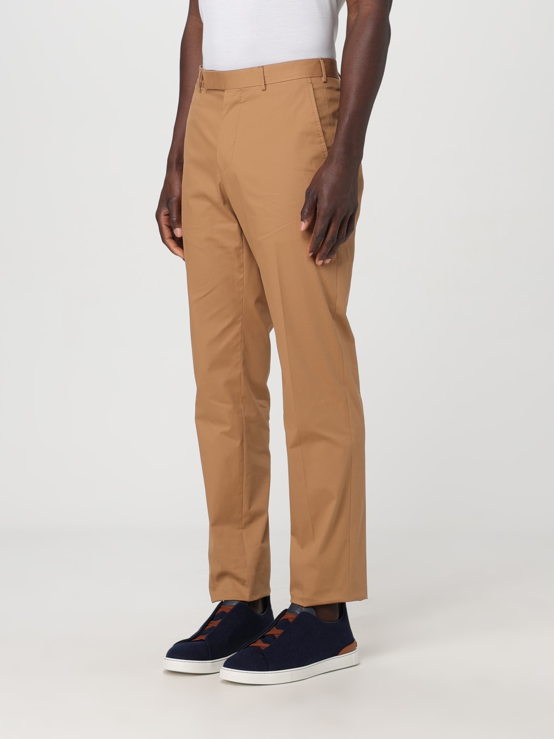 ZEGNA PANTS: Pants men Zegna, Brown - Img 4