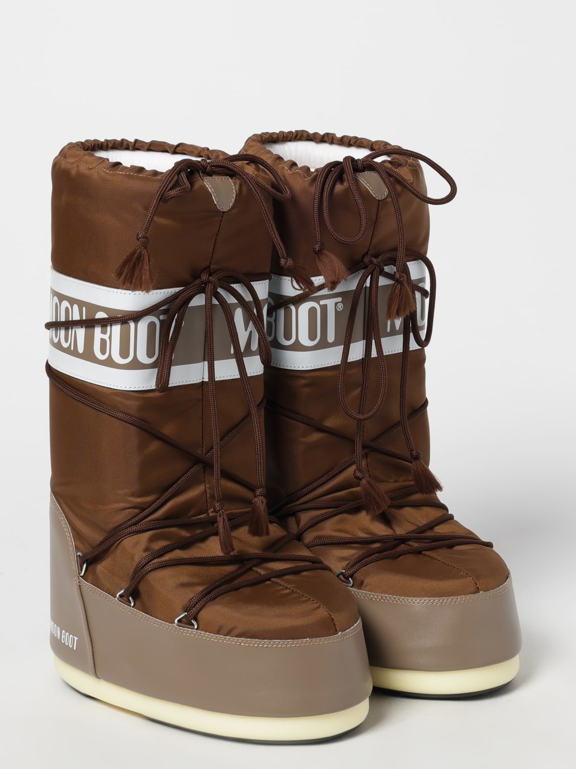 MOON BOOT STIEFELETTEN: Schuhe herren Moon Boot, Braun - Img 2