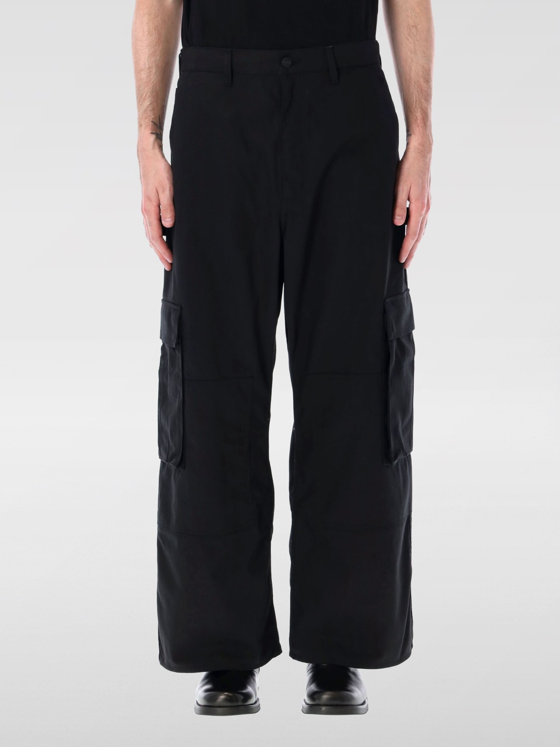 JUNYA WATANABE PANTS: Pants men Junya Watanabe, Black - Img 1