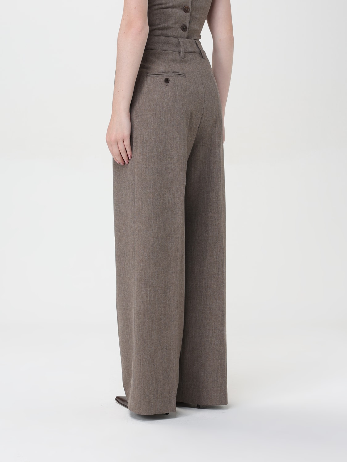 BEAUFILLE PANTALON: Pantalon femme Beaufille, Marron - Img 3