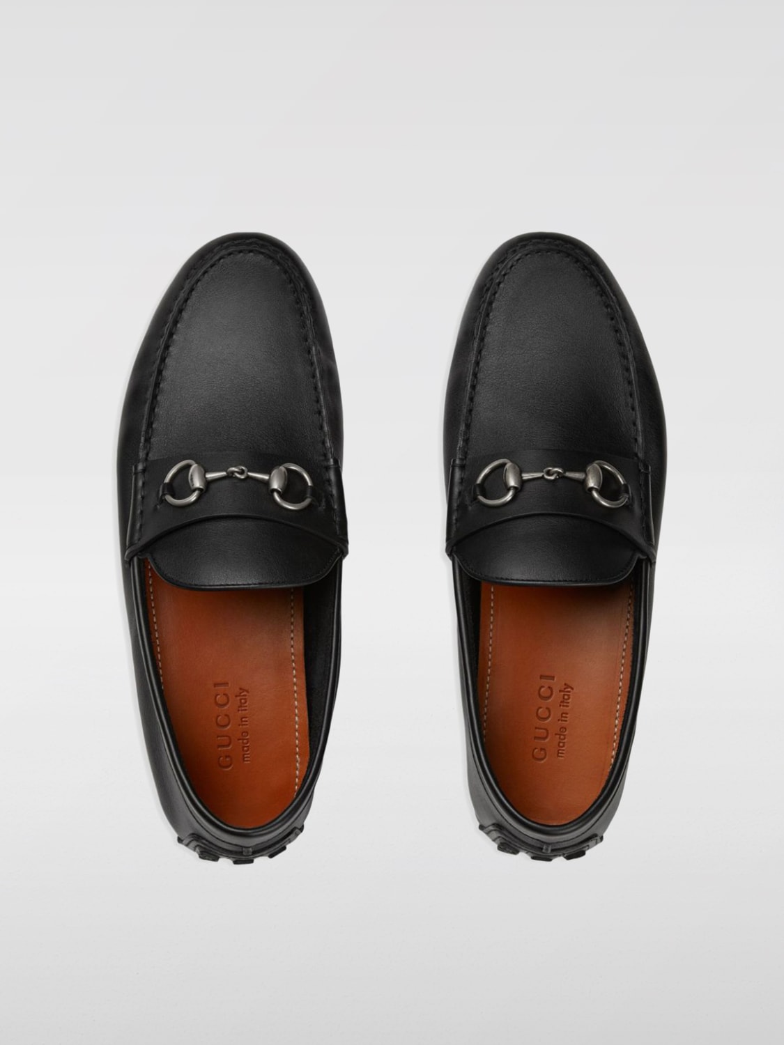 GUCCI LOAFERS: Shoes men Gucci, Black - Img 4