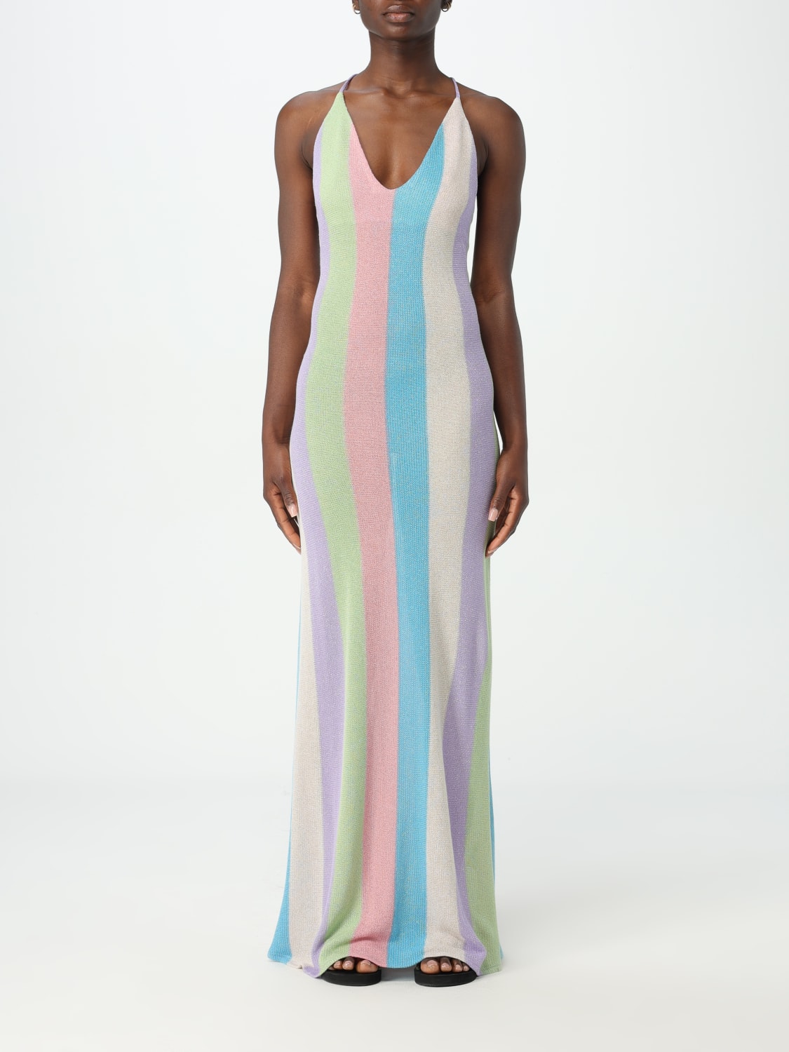 ワンピース MC2 SAINT BARTH Woman Dress Beige EYDIS 00187H MC2 SAINT BARTH: Dress woman - Multicolor | Mc2 Saint Barth