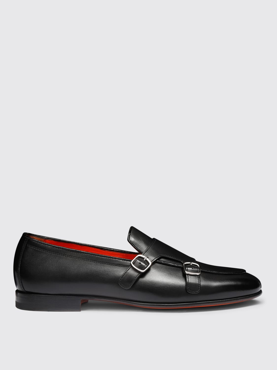 SANTONI MOCASINES: Zapatos hombre Santoni, Negro - Img 1