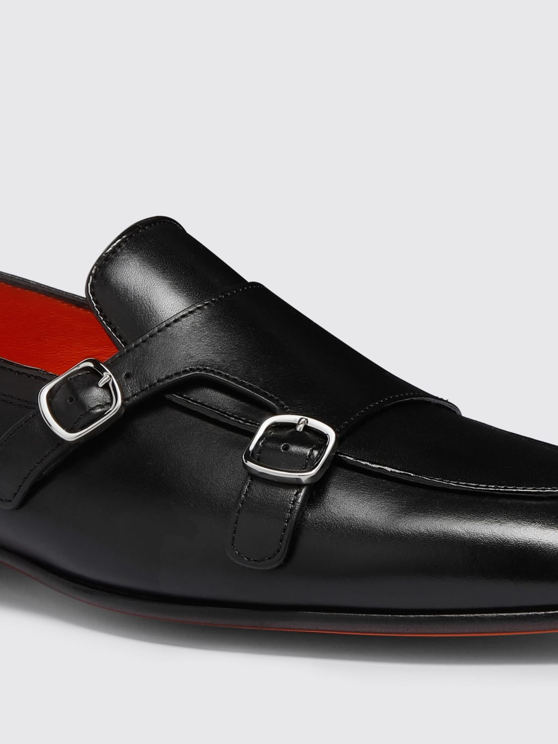 SANTONI MOCASINES: Zapatos hombre Santoni, Negro - Img 3