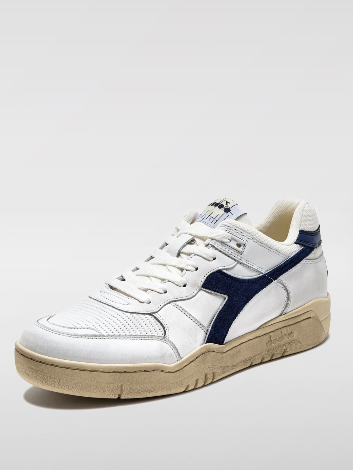 DIADORA HERITAGE Sneakers men Diadora Blue Diadora Heritage sneakers 180117 online at GIGLIO.COM