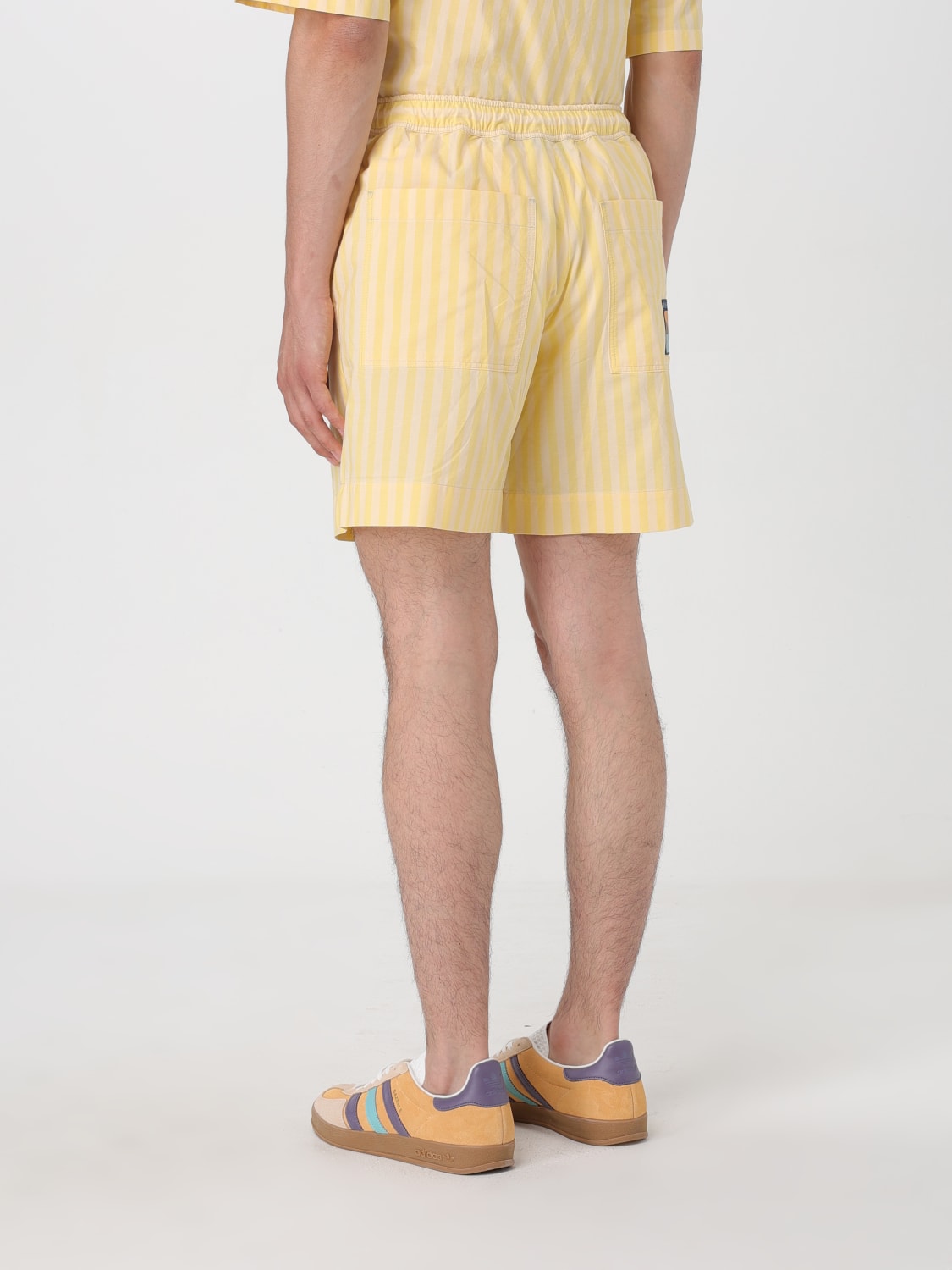 MAISON KITSUNÉ SHORT: Short homme Maison KitsunÉ, Jaune - Img 3