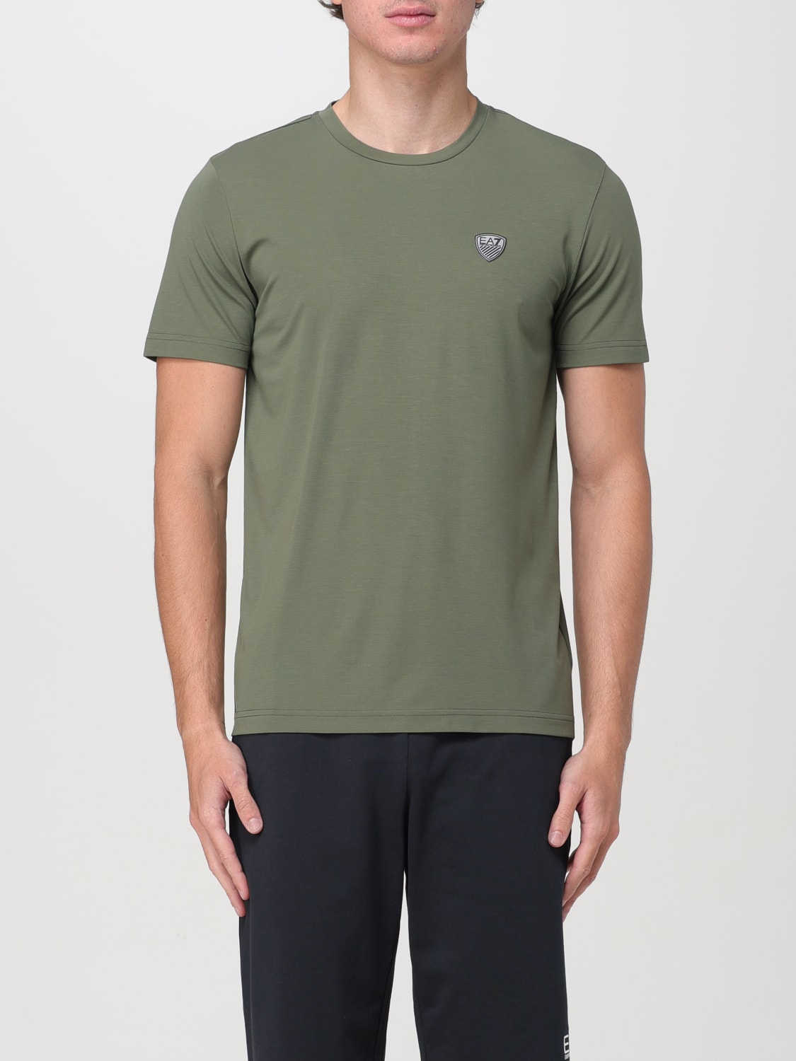 EA7 T-SHIRT: T-shirt homme Ea7, Vert Militaire - Img 1