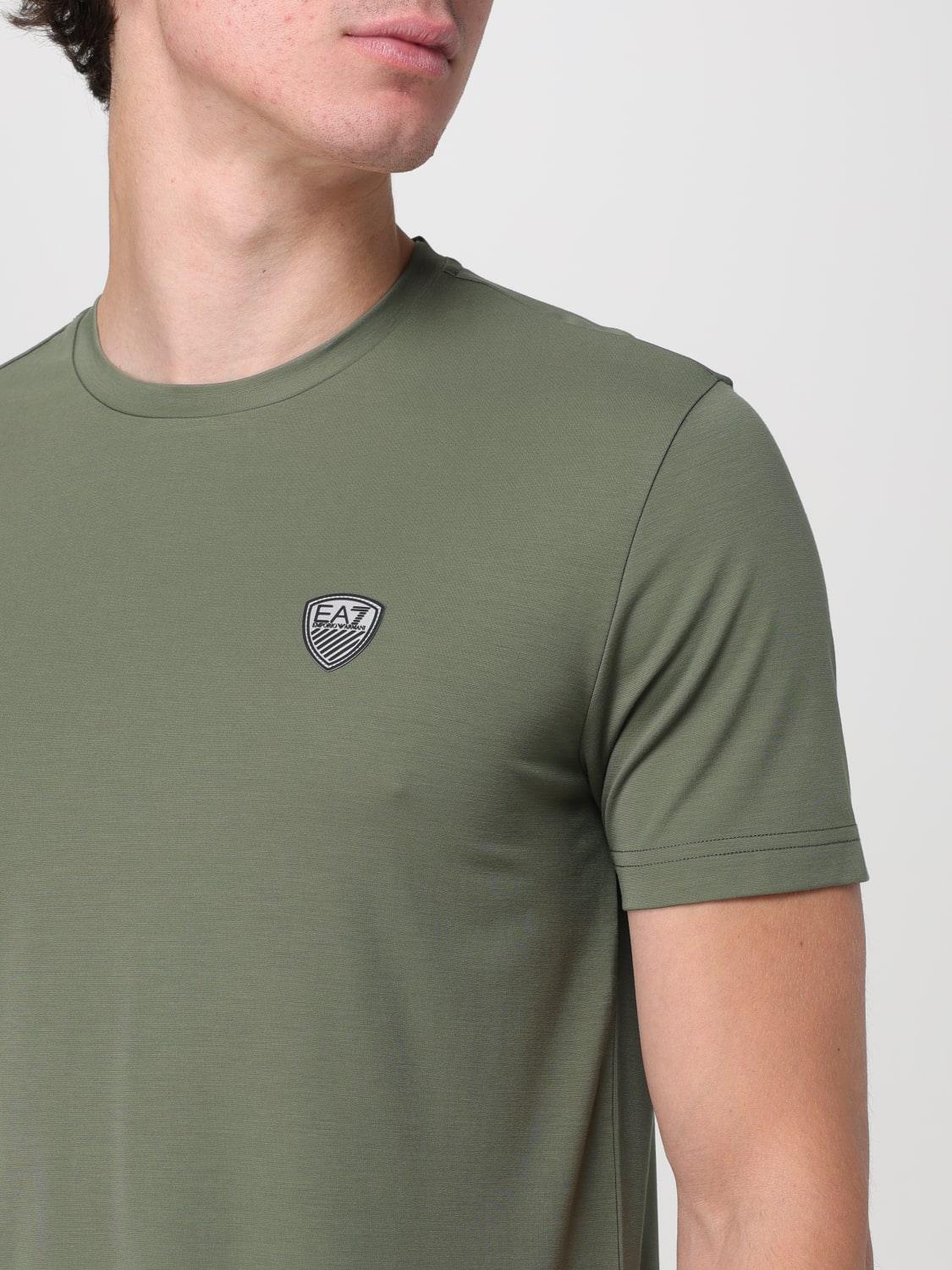 EA7 T-SHIRT: T-shirt homme Ea7, Vert Militaire - Img 3