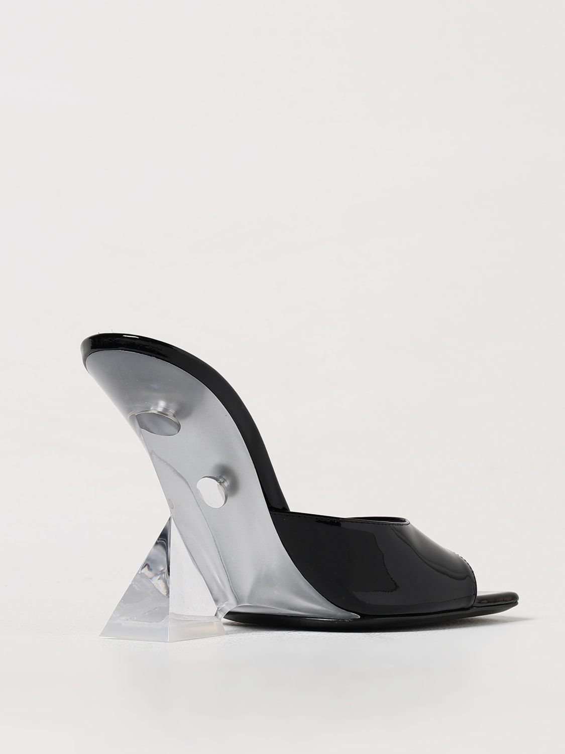 THE ATTICO HEELED SANDALS: Heeled sandals woman The Attico, Black - Img 3