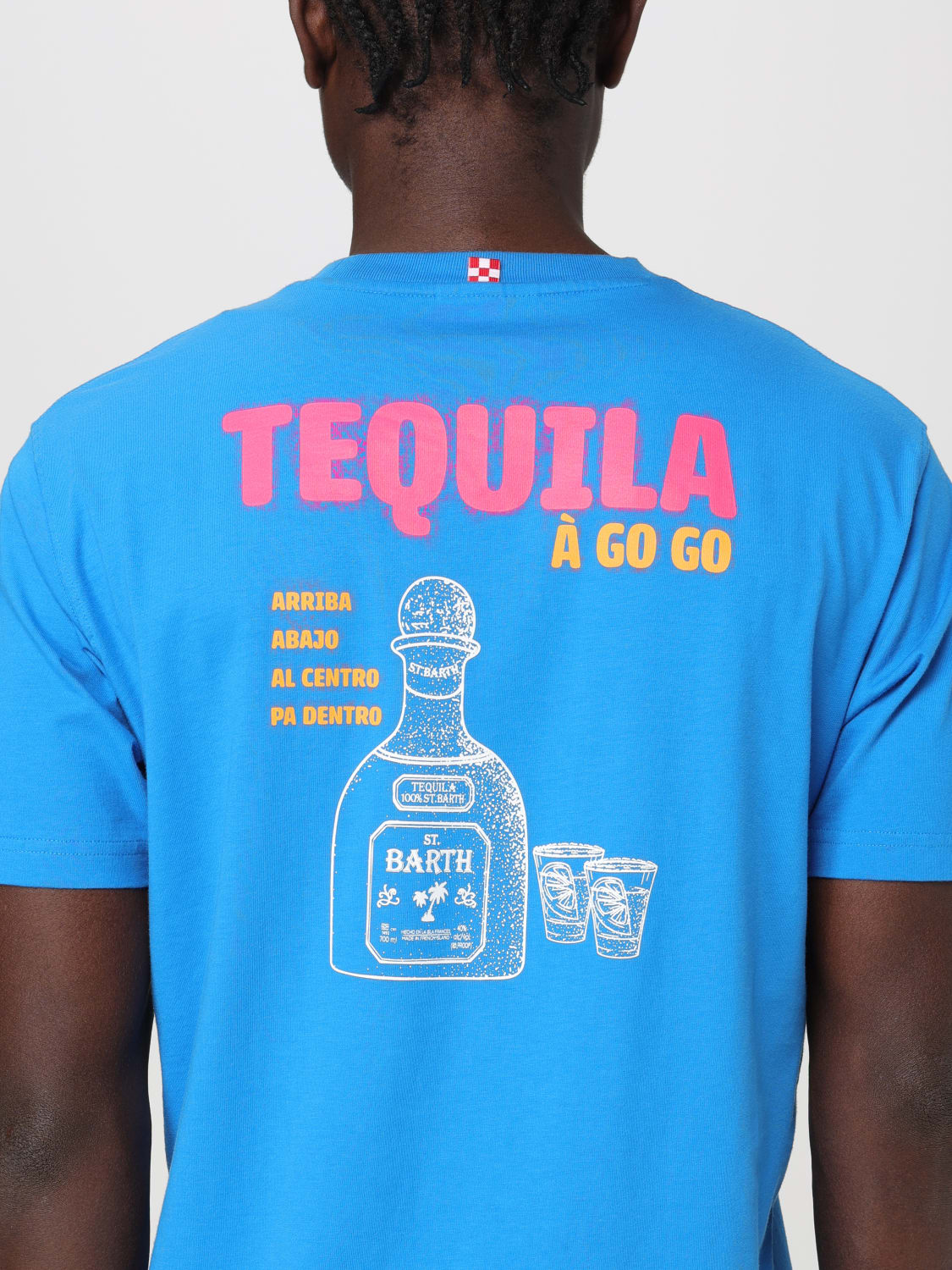 MC2 SAINT BARTH:Tシャツ メンズ - ブルー | GIGLIO.COMオンラインの MC2 SAINT BARTH:Tシャツ メンズ - ブルー | GIGLIO.COMオンラインの