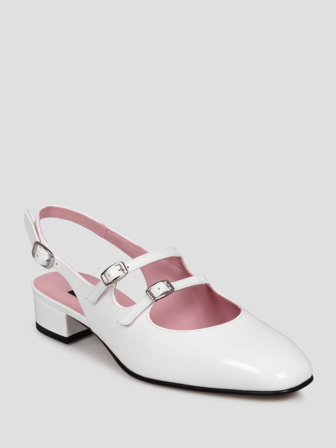 CAREL PARIS HEELED SANDALS: Shoes woman Carel Paris, White - Img 2