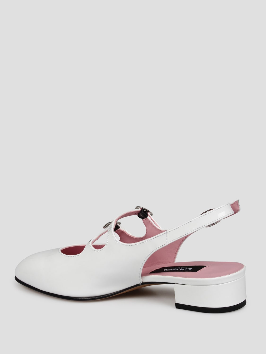 CAREL PARIS HEELED SANDALS: Shoes woman Carel Paris, White - Img 3