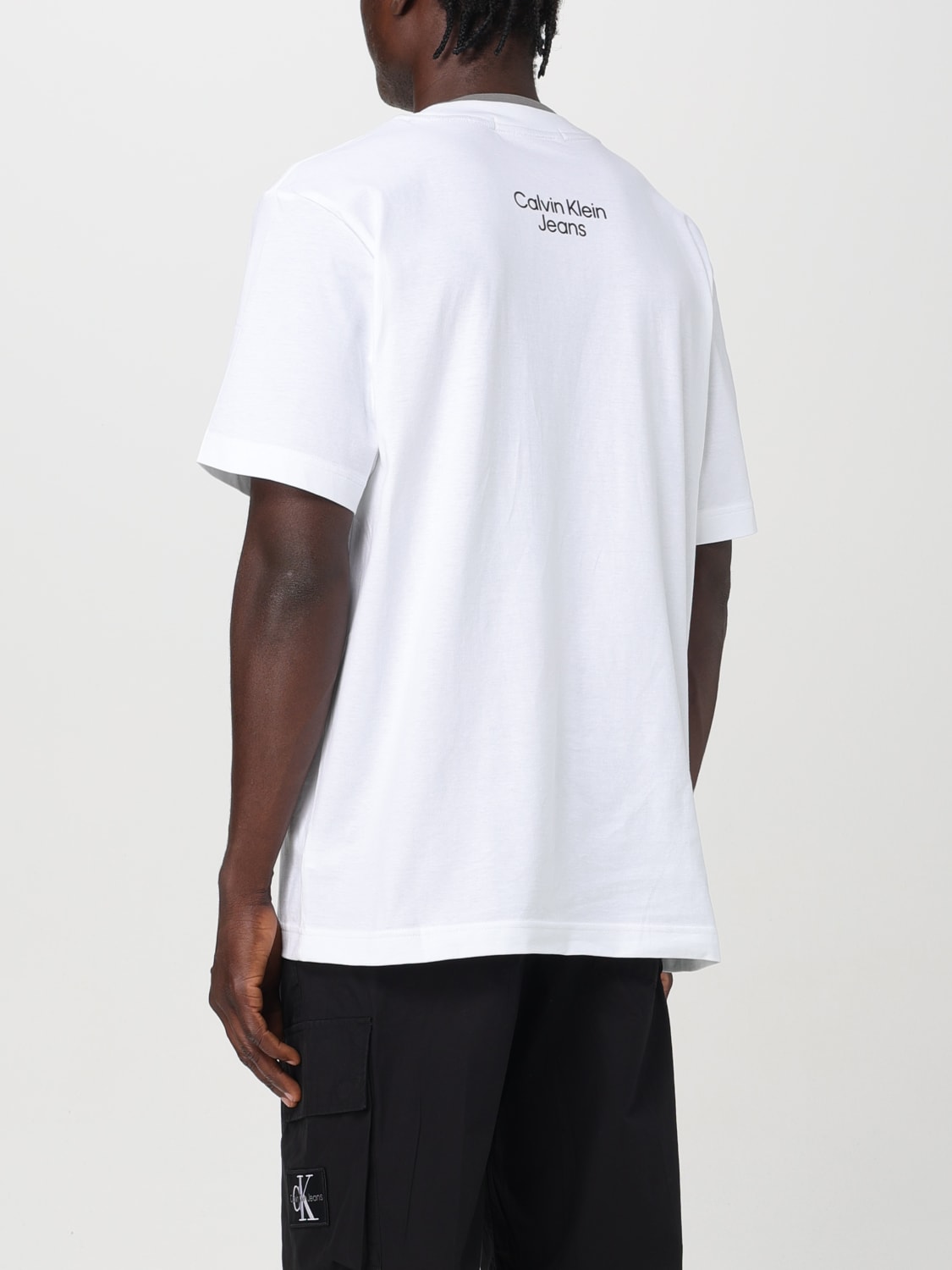 CALVIN KLEIN T-SHIRT: T-shirt men Ck Jeans, White - Img 3