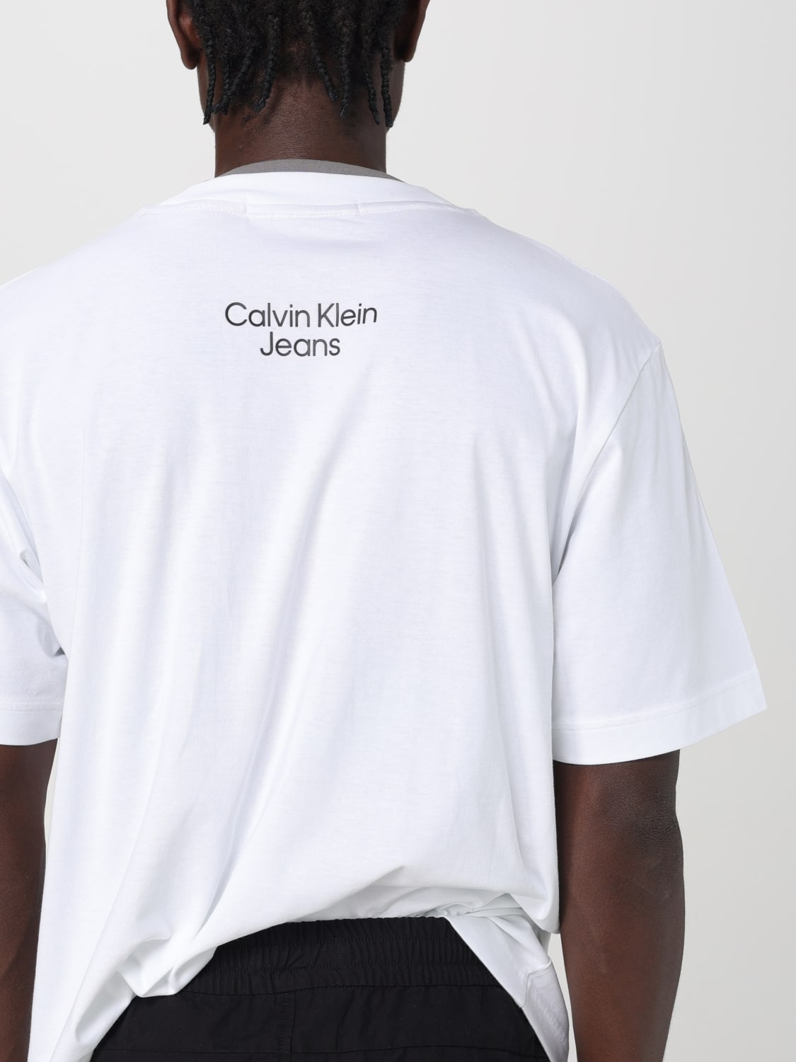 CALVIN KLEIN T-SHIRT: T-shirt men Ck Jeans, White - Img 4