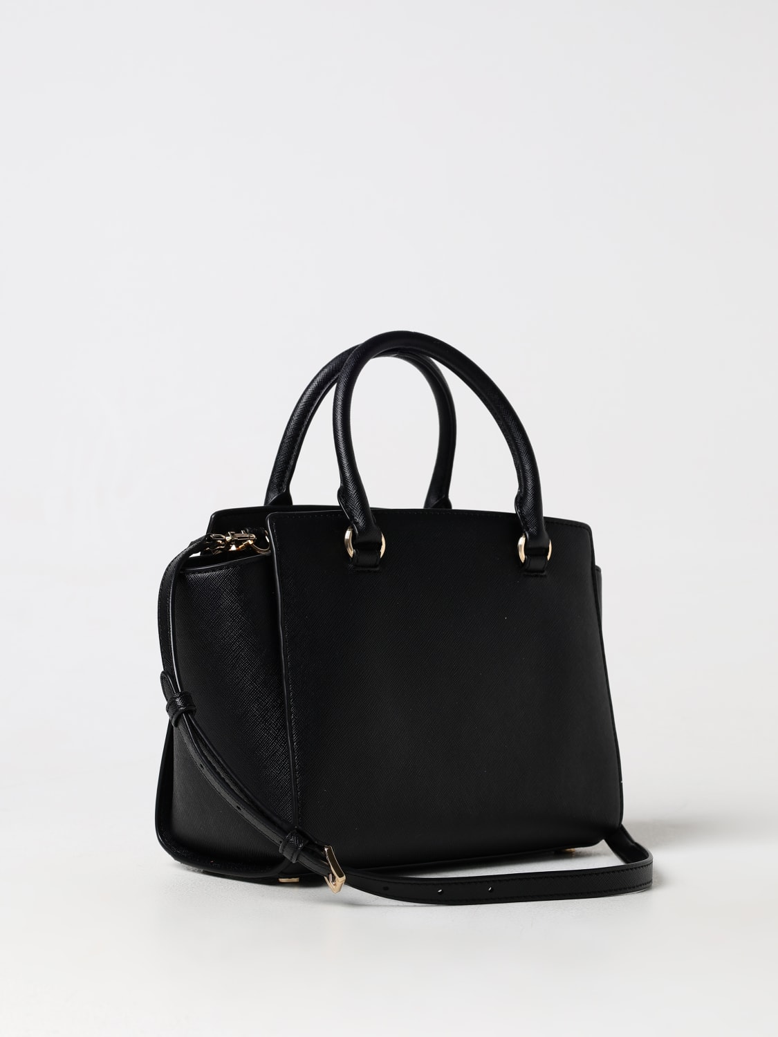Michael Michael Kors Outlet Borsa a mano donna Nero Borsa A Mano Michael Michael Kors 30S4BLM2O online su GIGLIO.COM