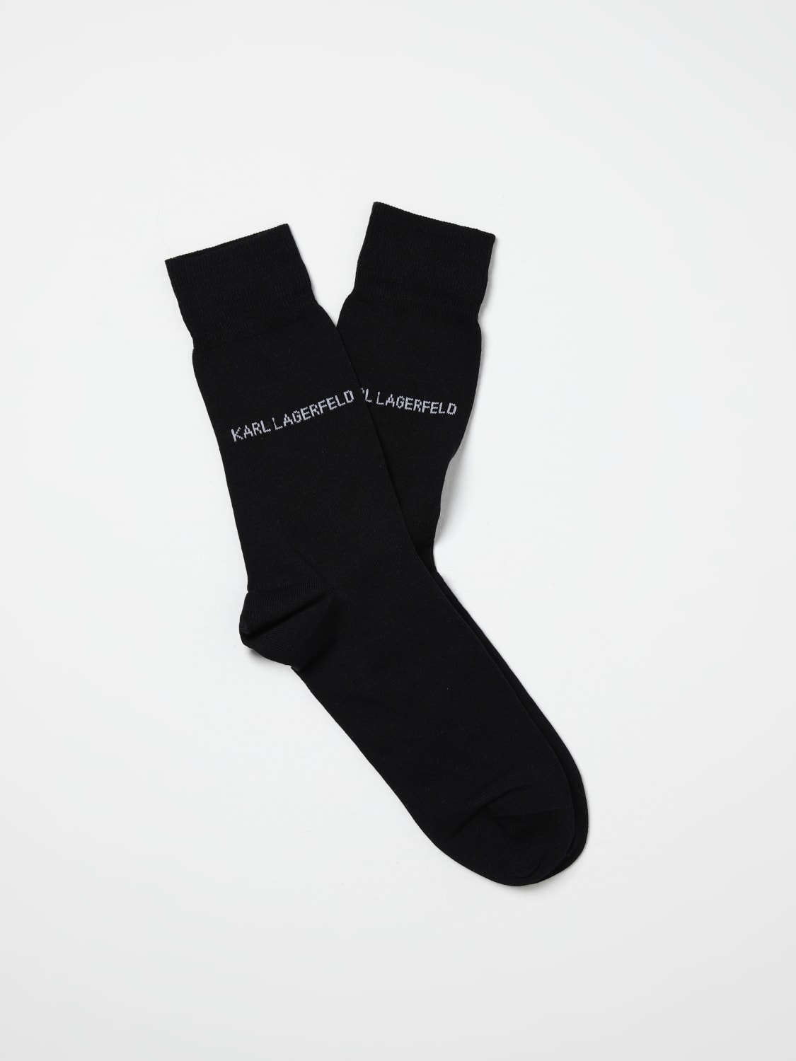 KARL LAGERFELD SOCKS: Socks men Karl Lagerfeld, Black - Img 2