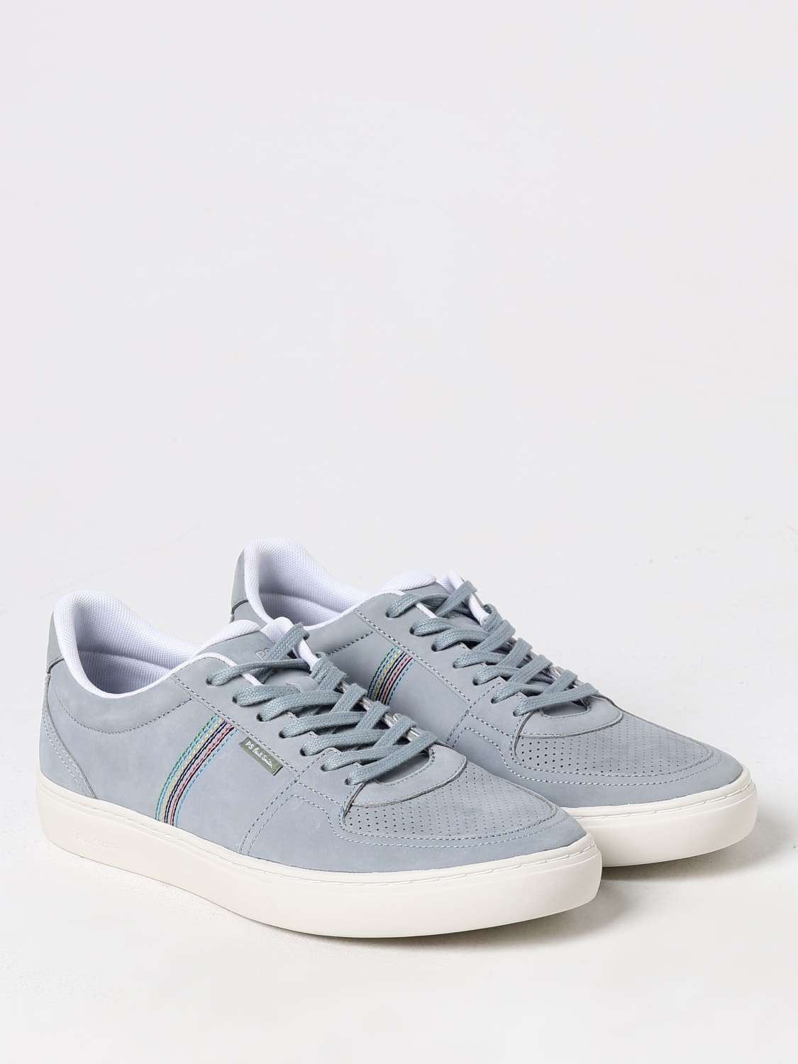 PS PAUL SMITH BASKETS: Baskets homme Ps Paul Smith, Bleu Azur - Img 2